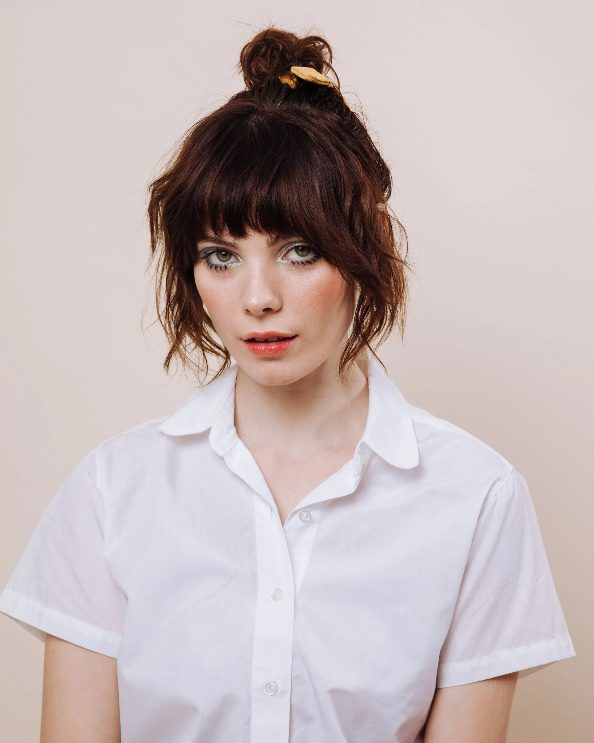 Jolene Mustard - Scrunchie Tie - Image 3