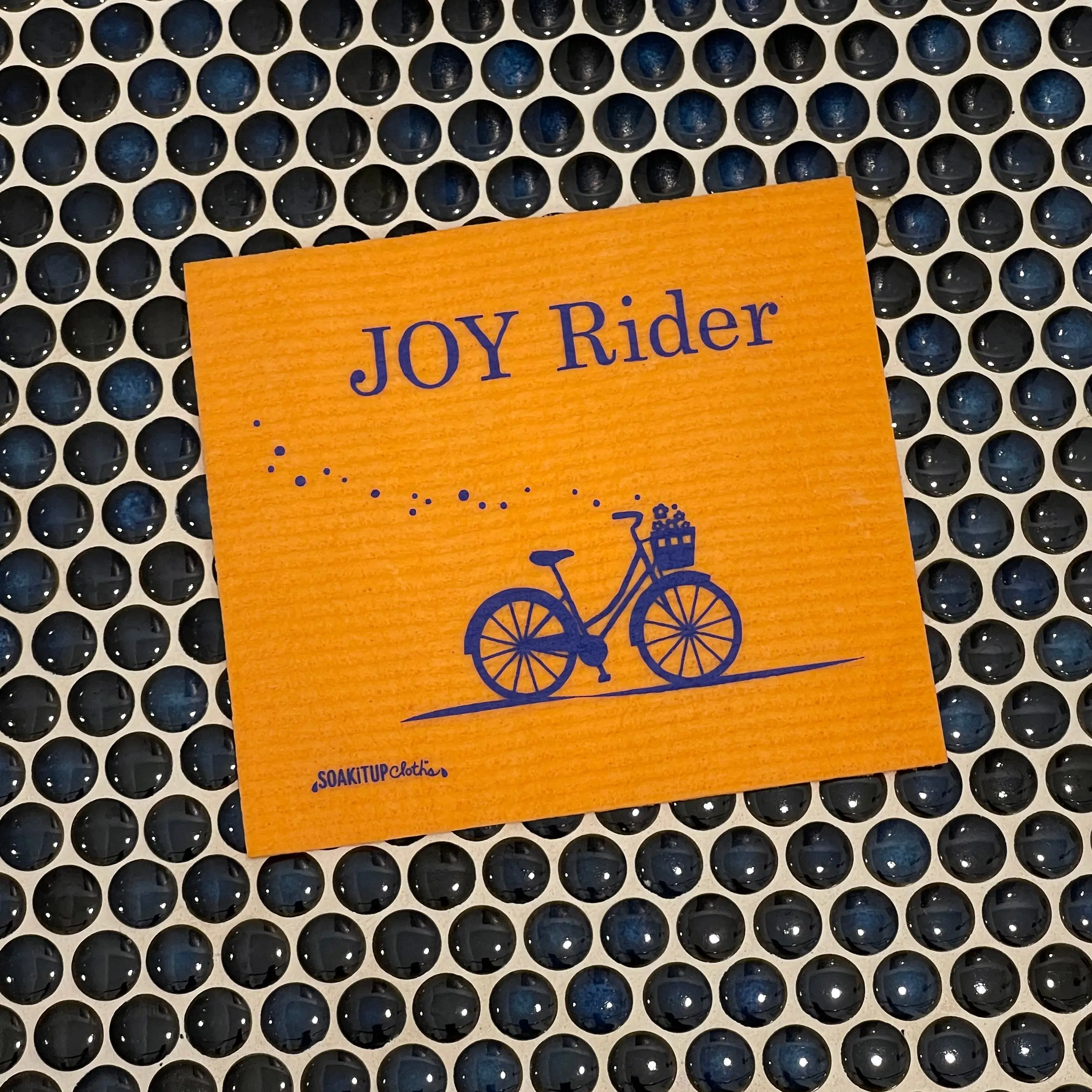 Joy Rider Bicycle Swedish Dishcloth – Eco Gift for Cyclists | Soak iT Up - Image 6