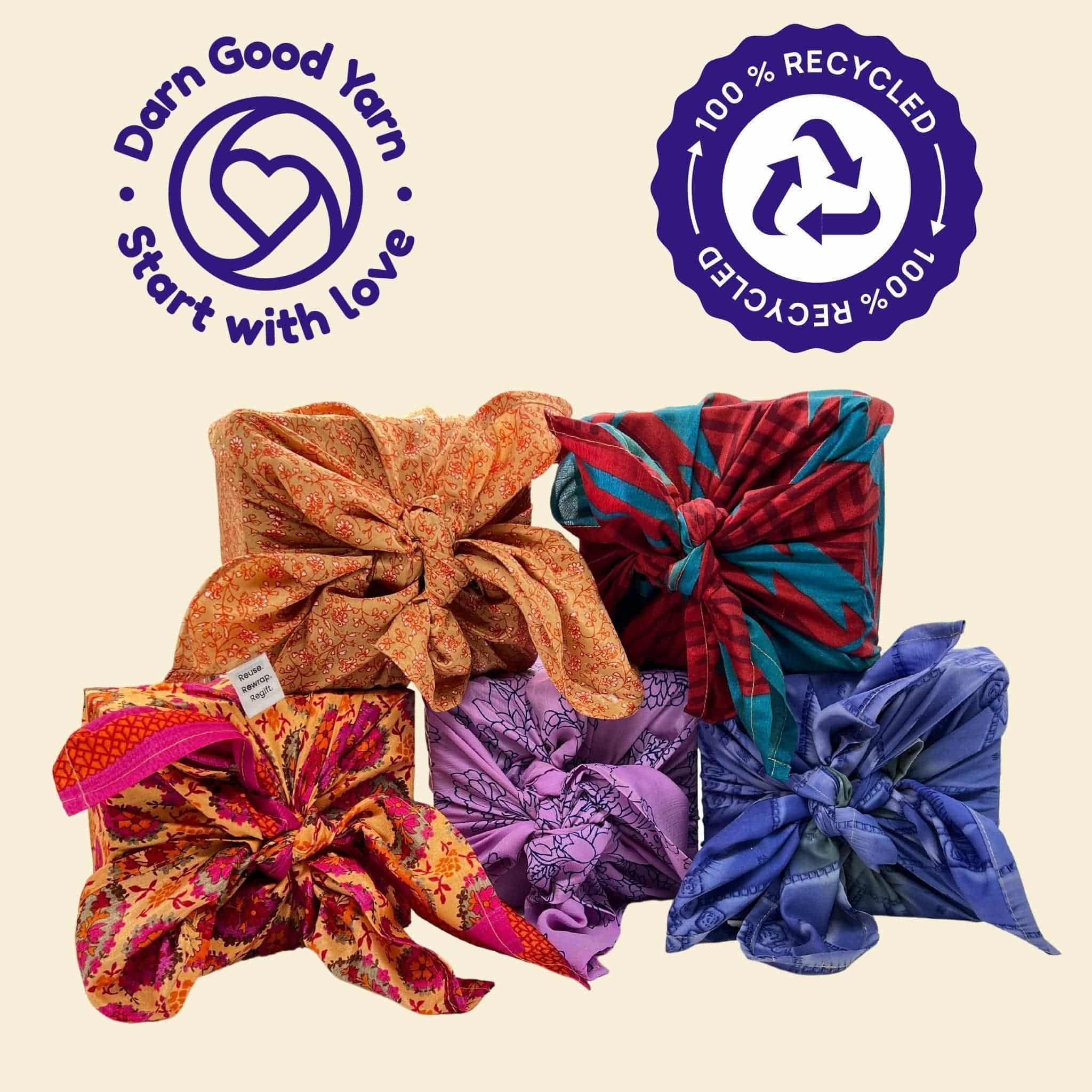 Furoshiki Reusable Wrapping Cloth - Image 9