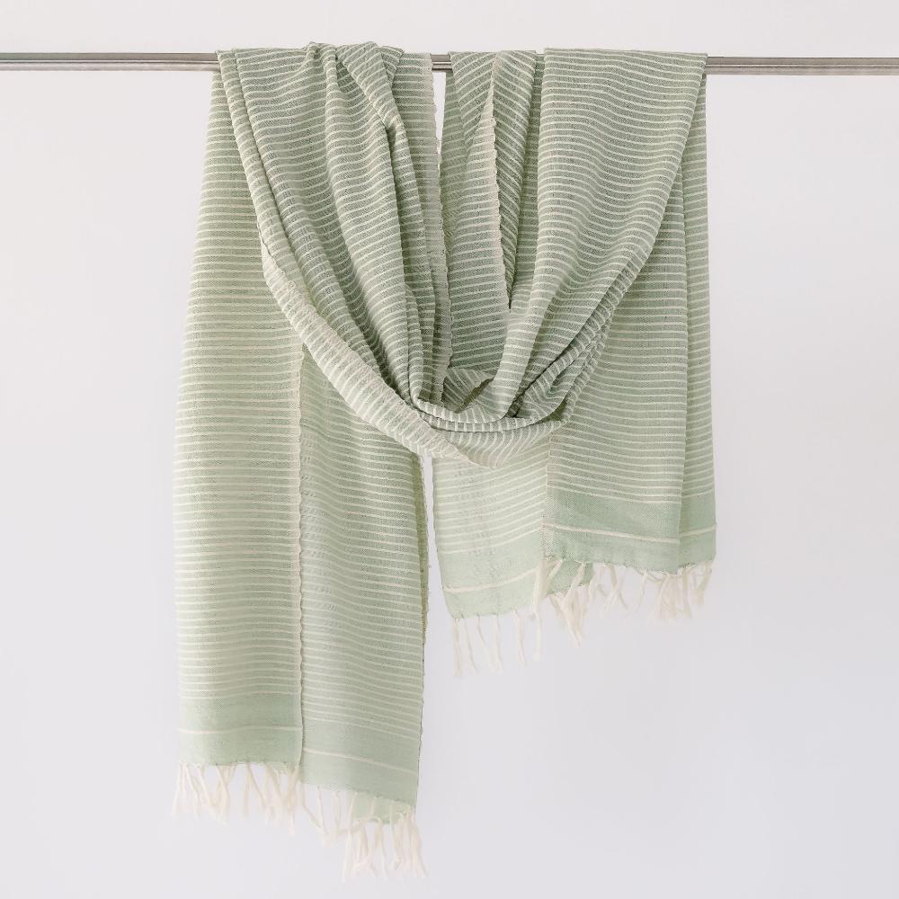 Judith Handwoven Ethiopian Cotton Shawl - Image 13