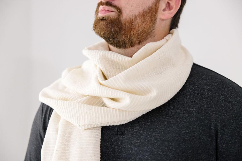 Judith Handwoven Ethiopian Cotton Shawl - Image 9