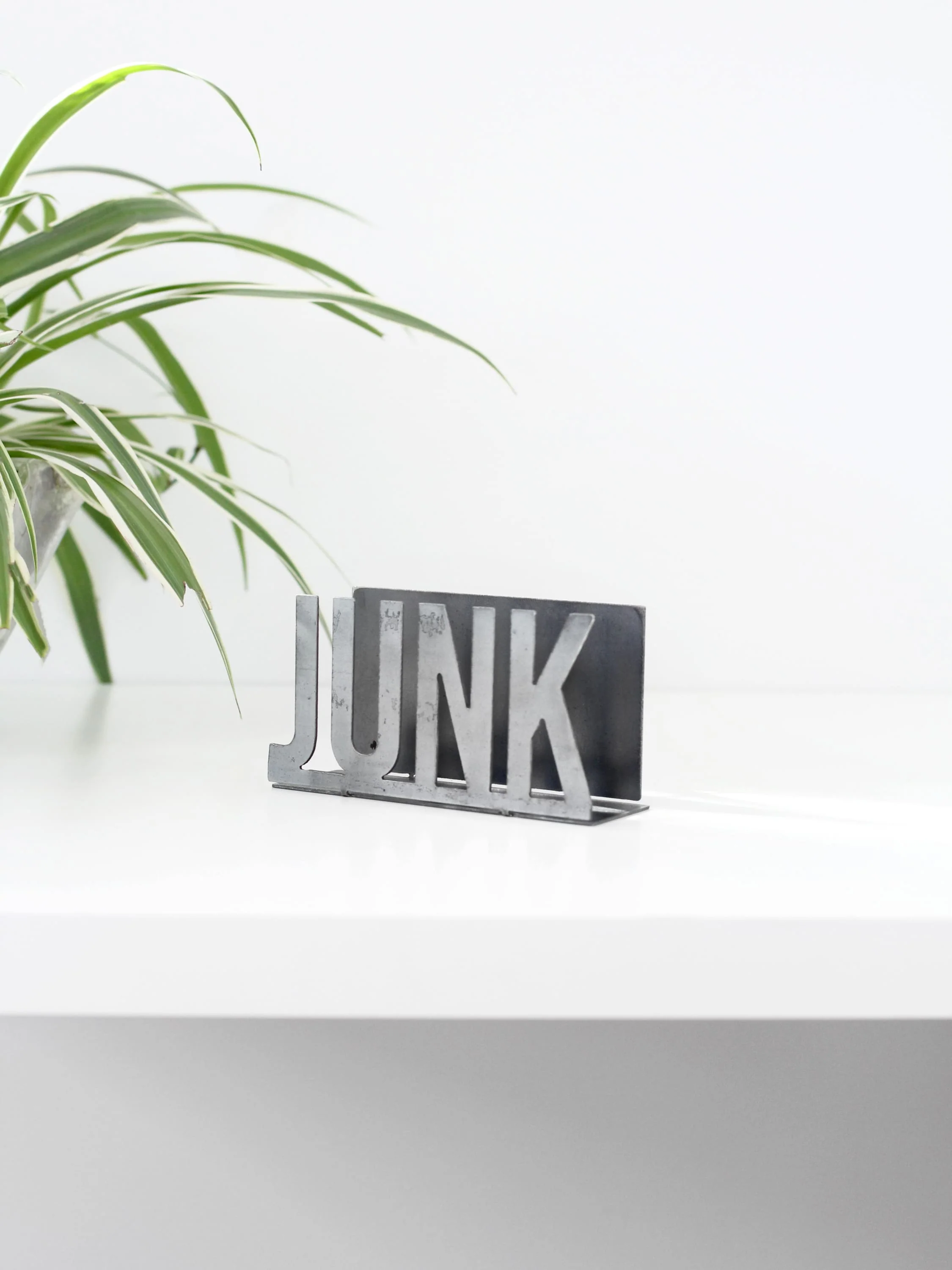 Junk Mail Modern Metal Mail Holder - Image 2