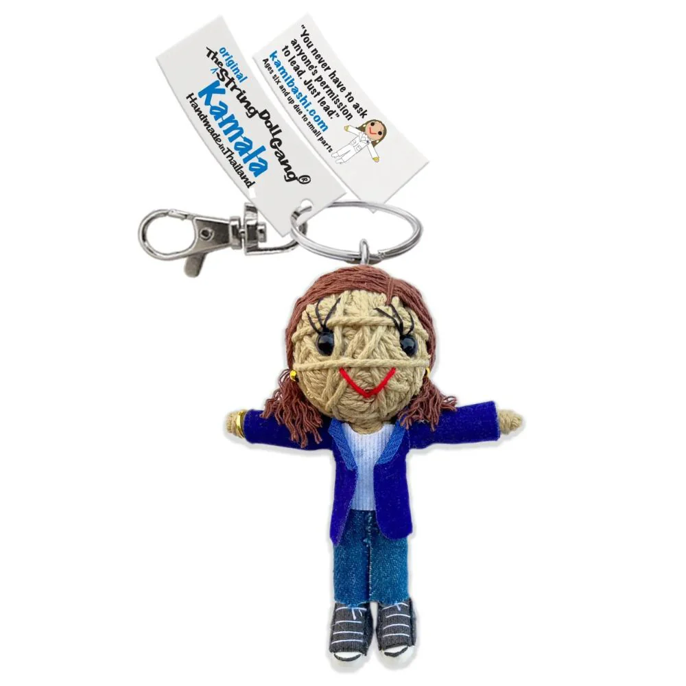 Kamibashi String Doll Keychain - Kamala Harris - Image 3