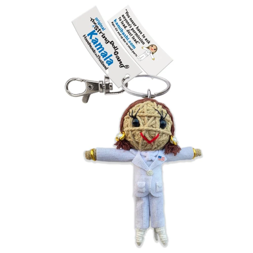 Kamibashi String Doll Keychain - Kamala Harris - Image 4