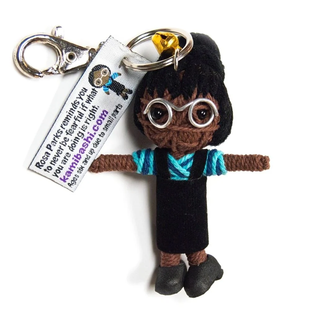 Kamibashi String Doll Keychain - Rosa Parks - Image 2