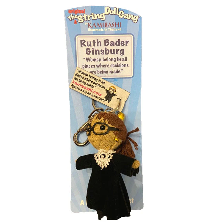 Kamibashi String Doll Keychain - Ruth Bader Ginsberg - Image 3