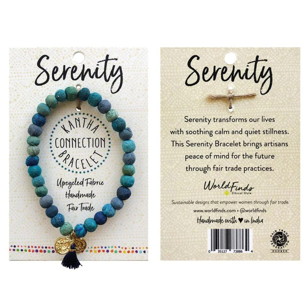Kantha Connection Bracelet - Serenity - Image 3