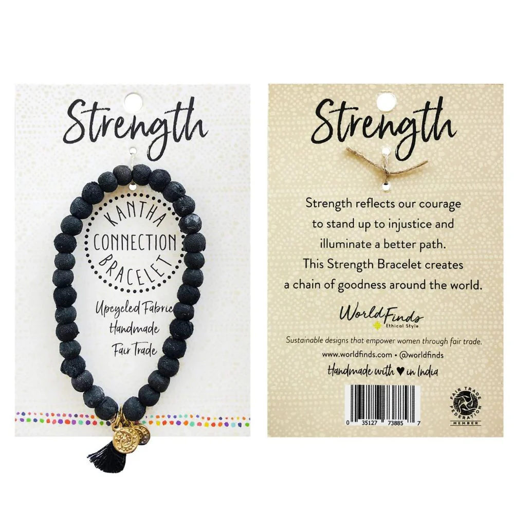 Kantha Connection Bracelet - Strength - Image 3