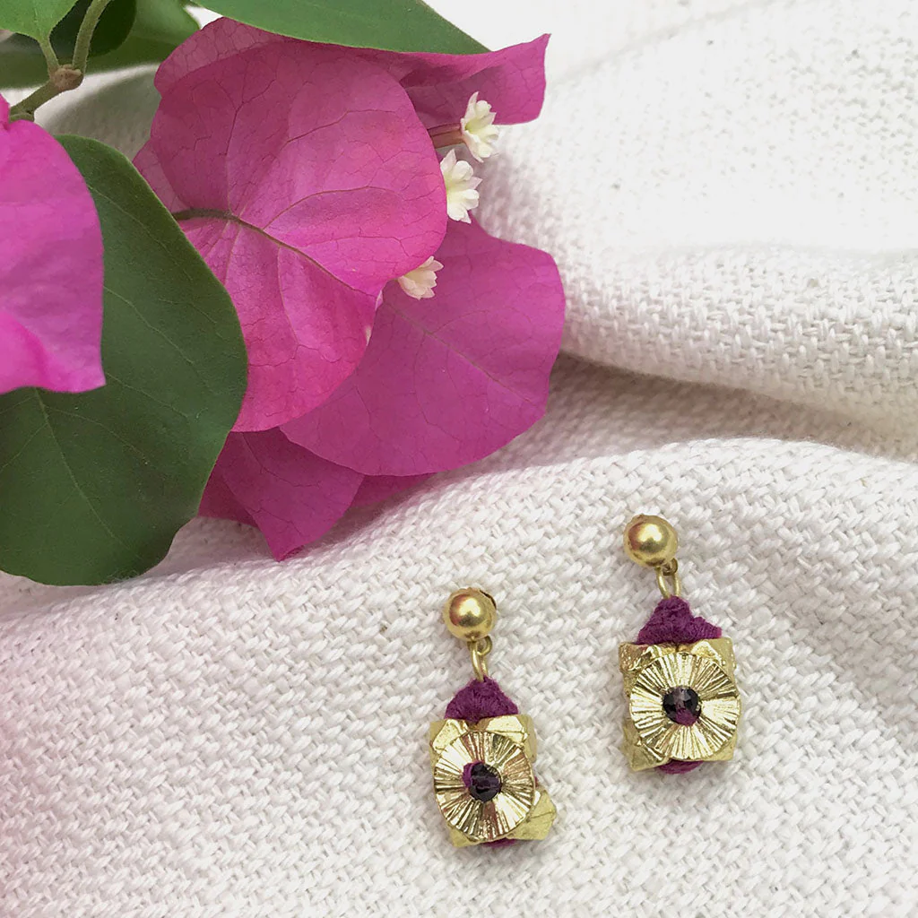 Keya Flower Earrings - Image 5