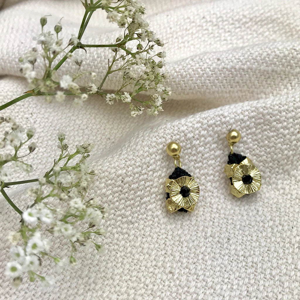 Keya Flower Earrings - Image 7