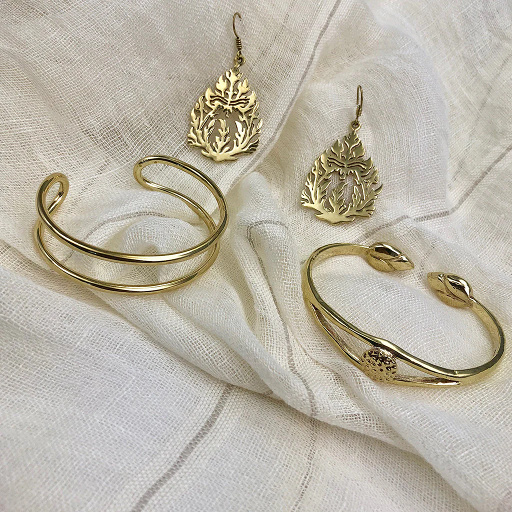 Khmer Temple Earrings - Image 3
