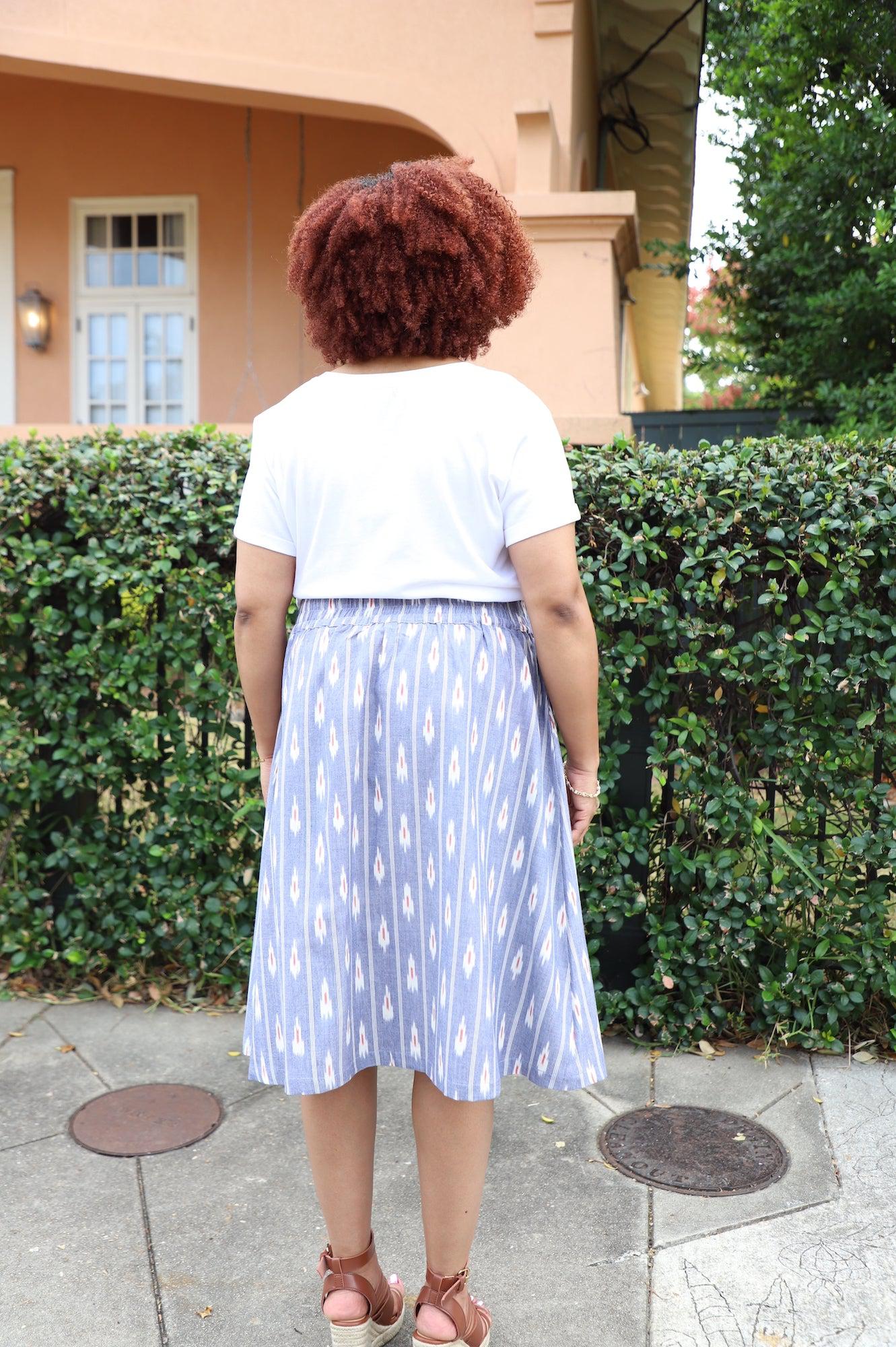 Kimaya Button Skirt - Image 3