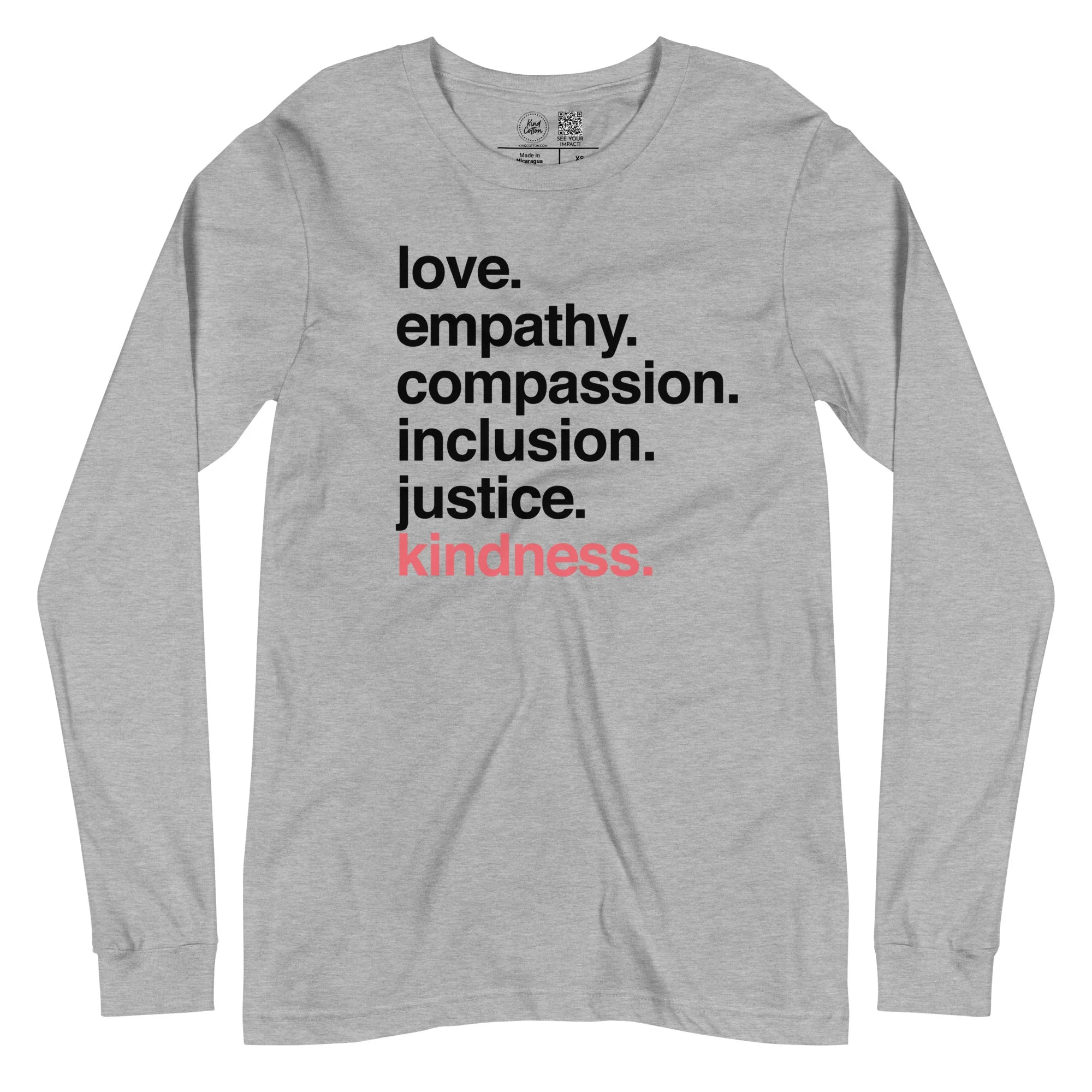 'Kindness Is' Classic Long Sleeve - Image 2