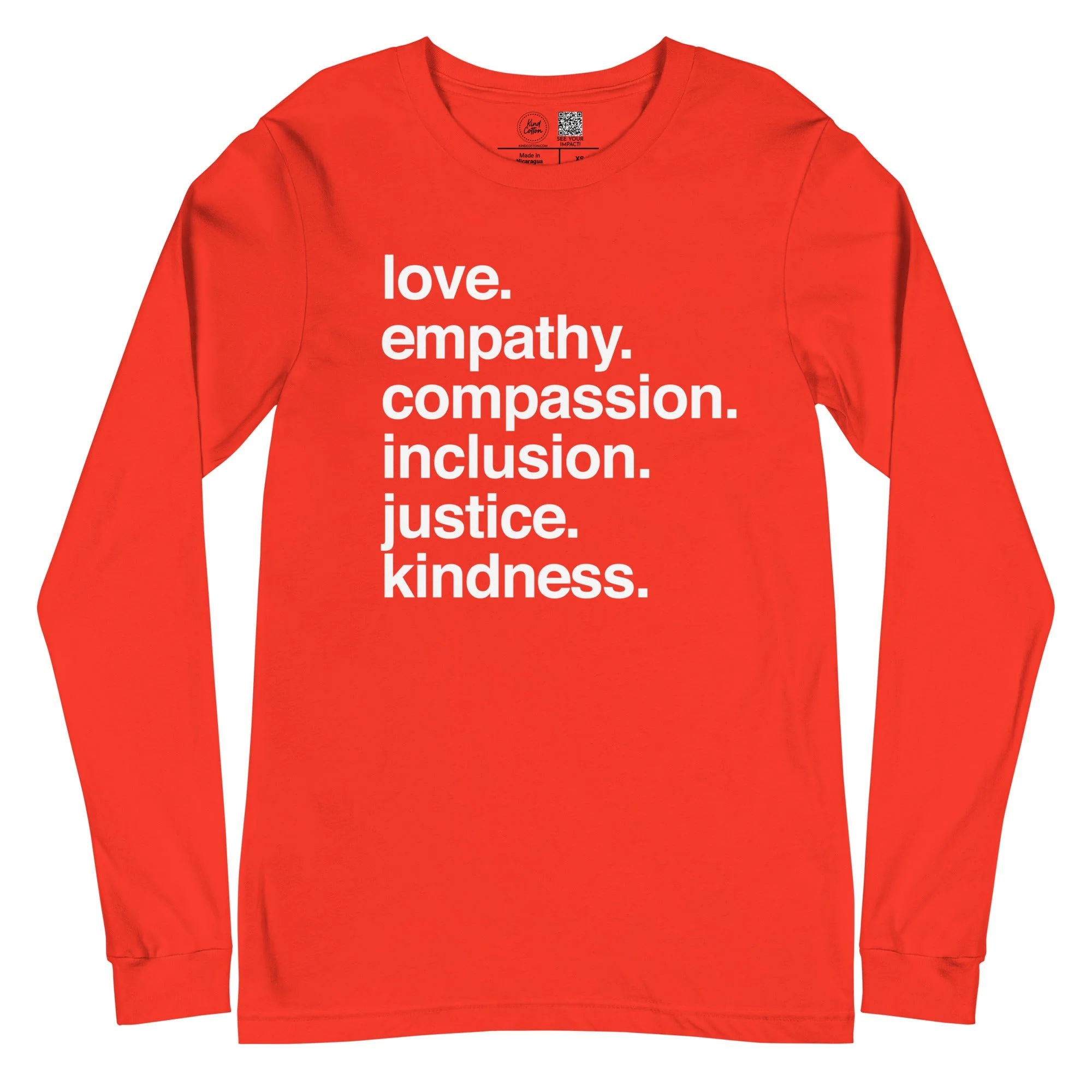 'Kindness Is' Classic Long Sleeve - Image 4