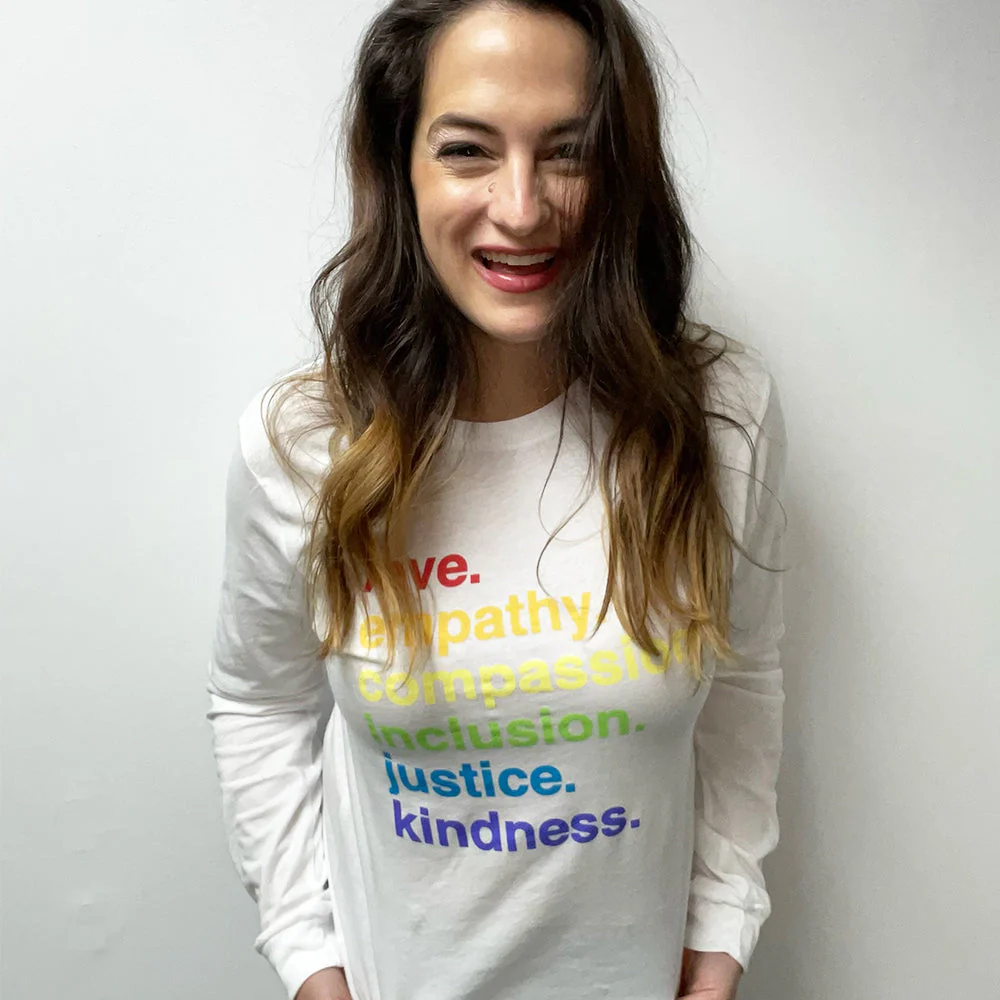 'Kindness Is' Pride Classic Long Sleeve - Image 3