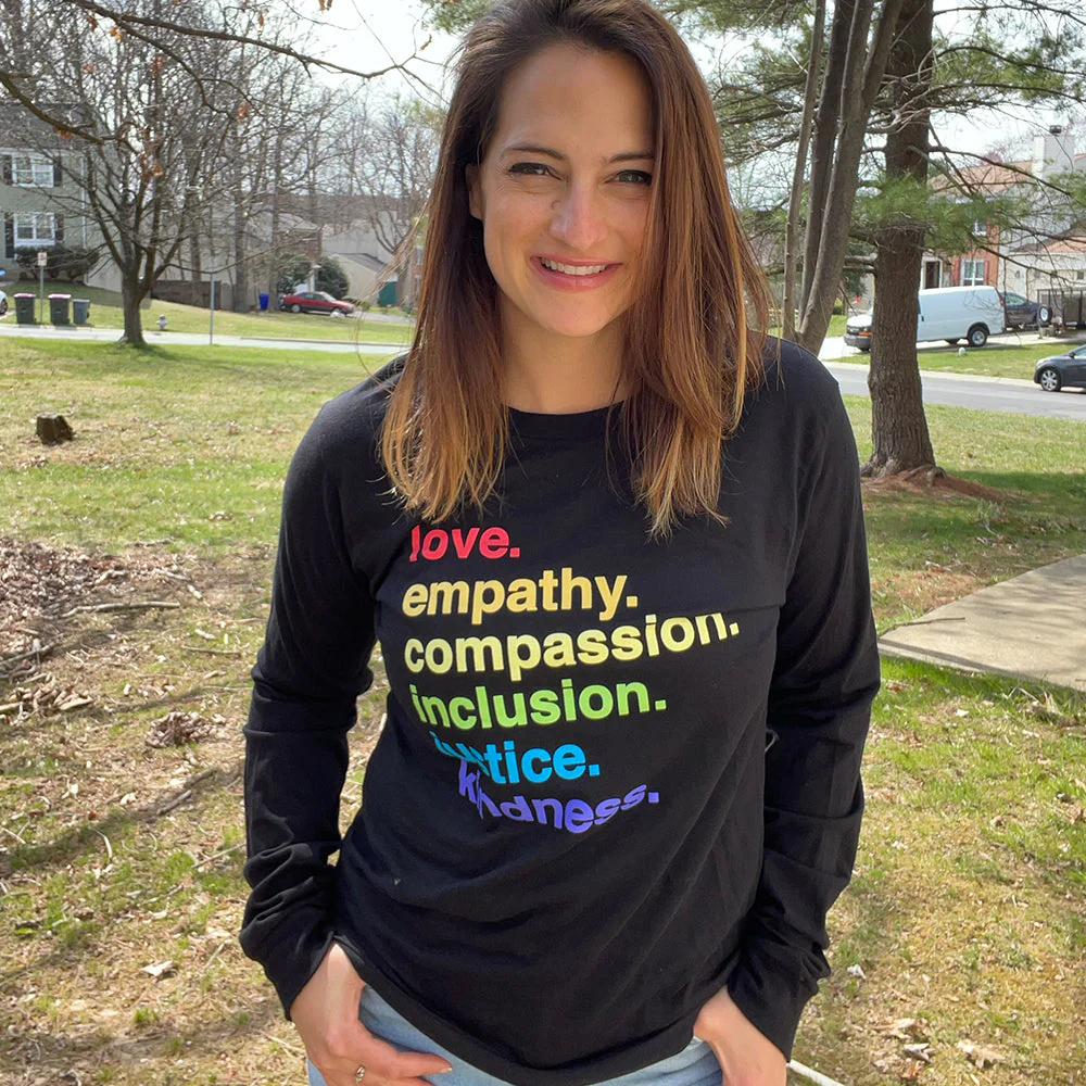 'Kindness Is' Pride Classic Long Sleeve - Image 4