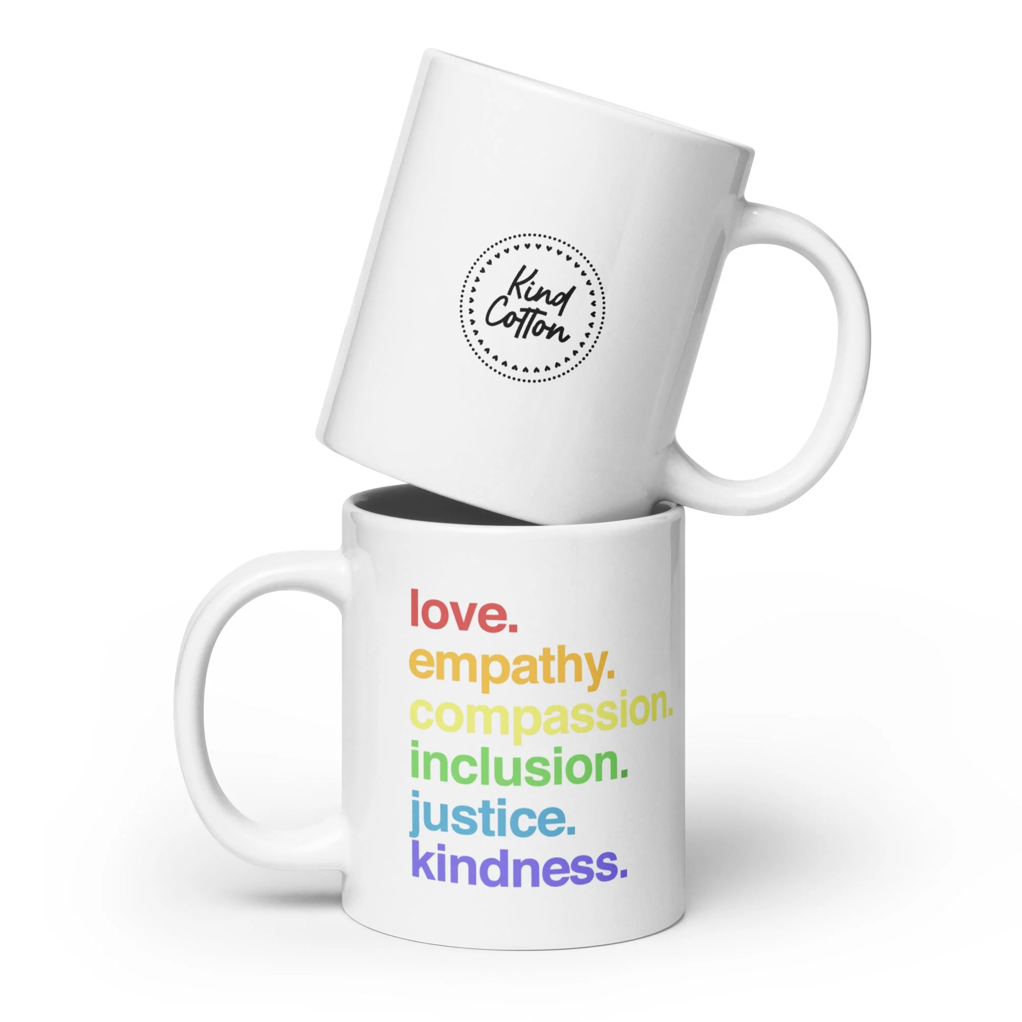 'Kindness Is' Pride Coffee Mug - Image 3