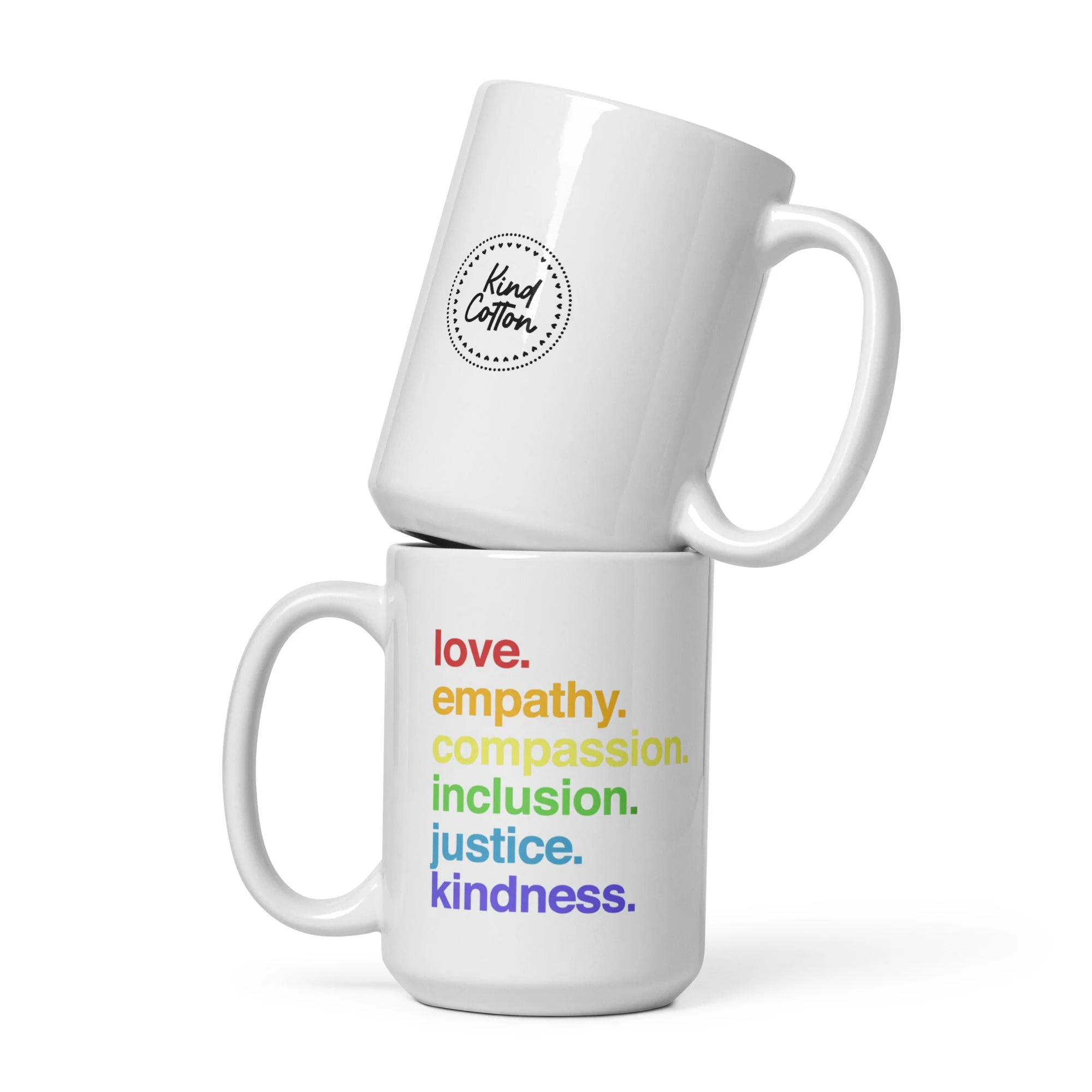 'Kindness Is' Pride Coffee Mug - Image 4