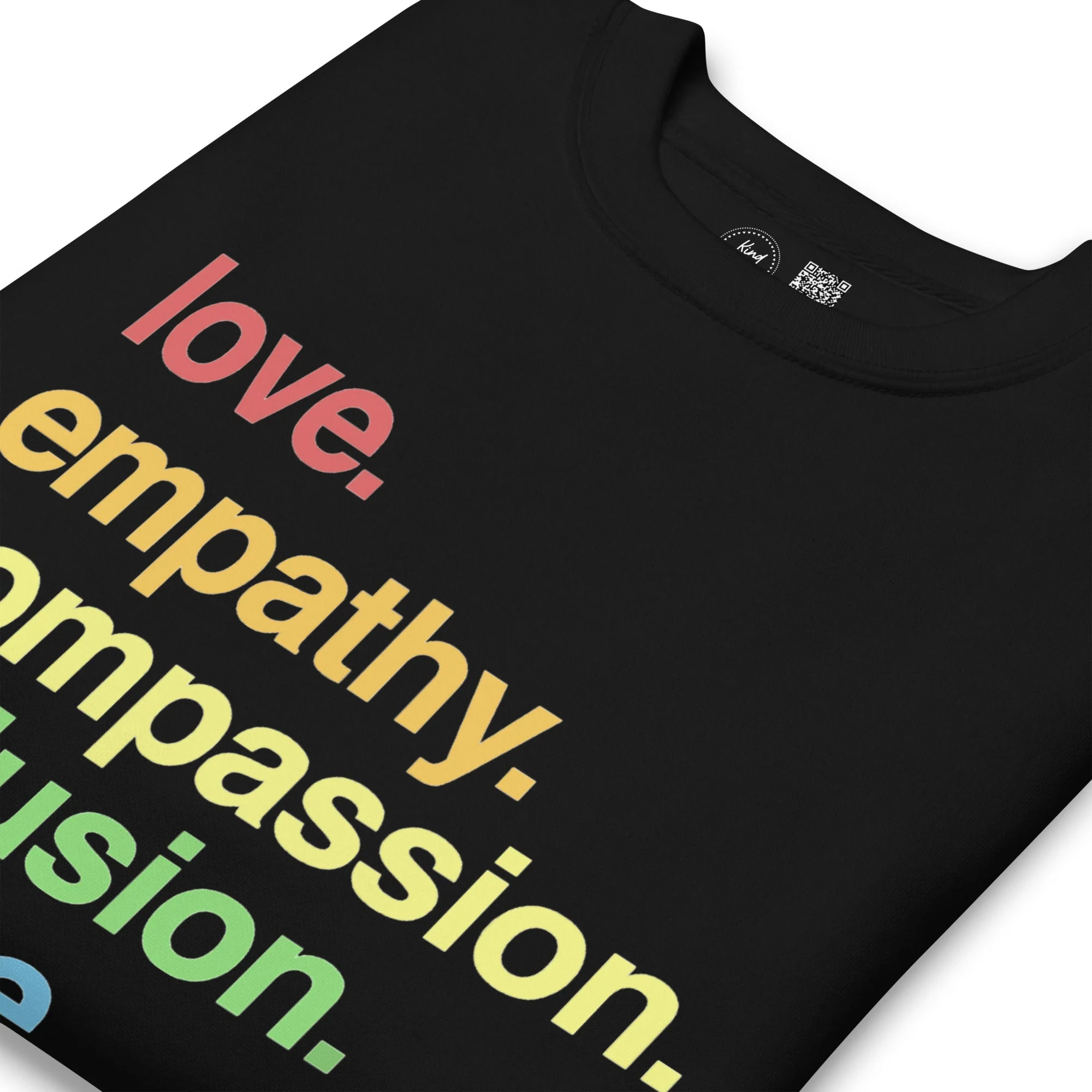 'Kindness Is' Pride Crewneck Sweatshirt - Image 3