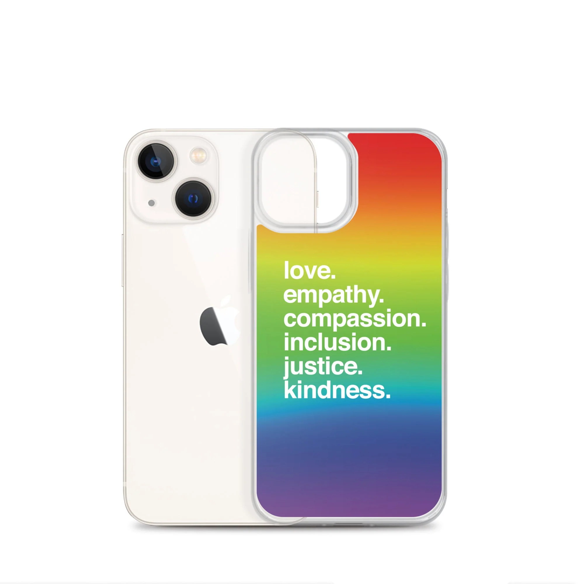 'Kindness Is' Pride iPhone Case - Image 17
