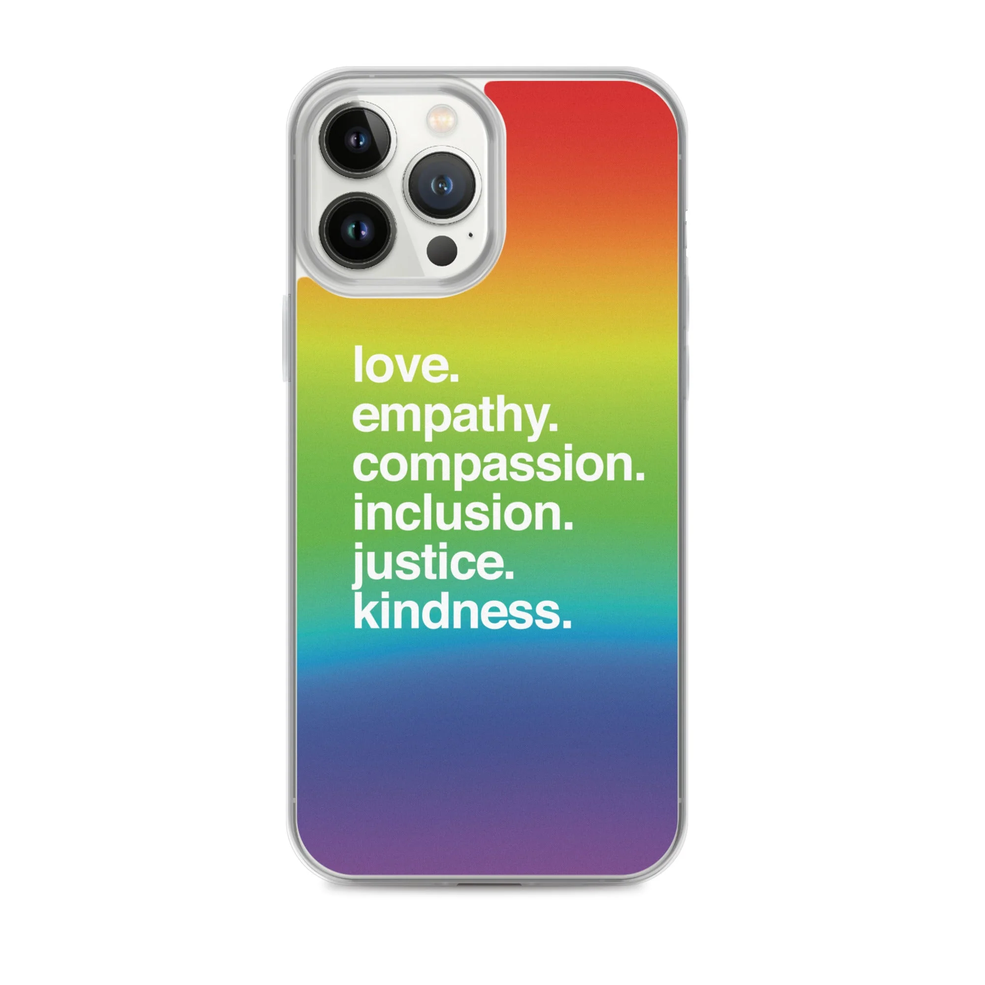 'Kindness Is' Pride iPhone Case - Image 18