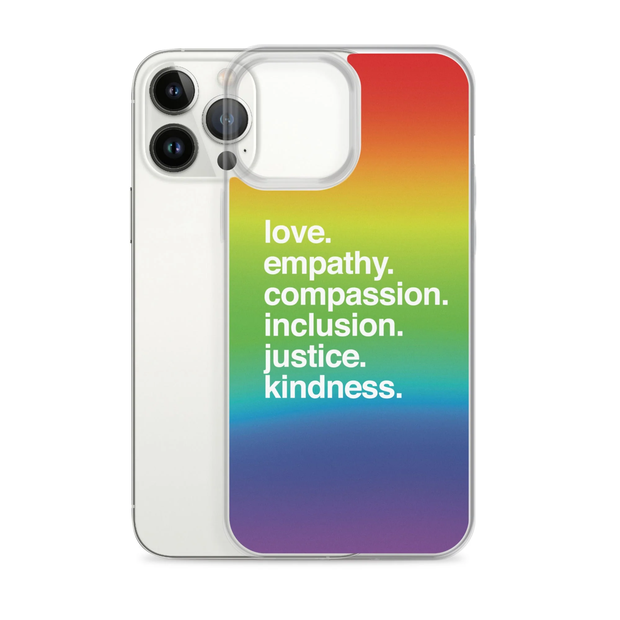 'Kindness Is' Pride iPhone Case - Image 19