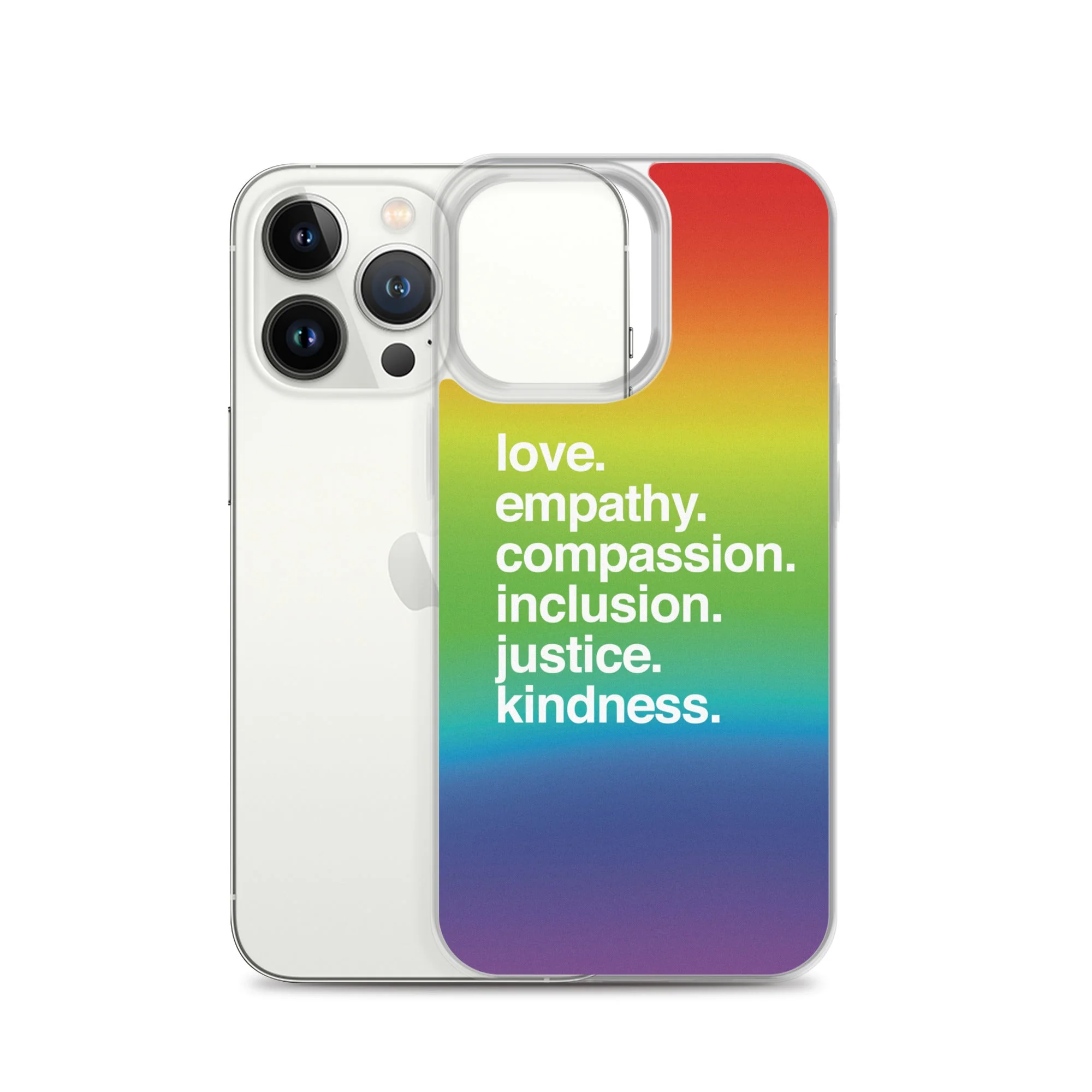 'Kindness Is' Pride iPhone Case - Image 21