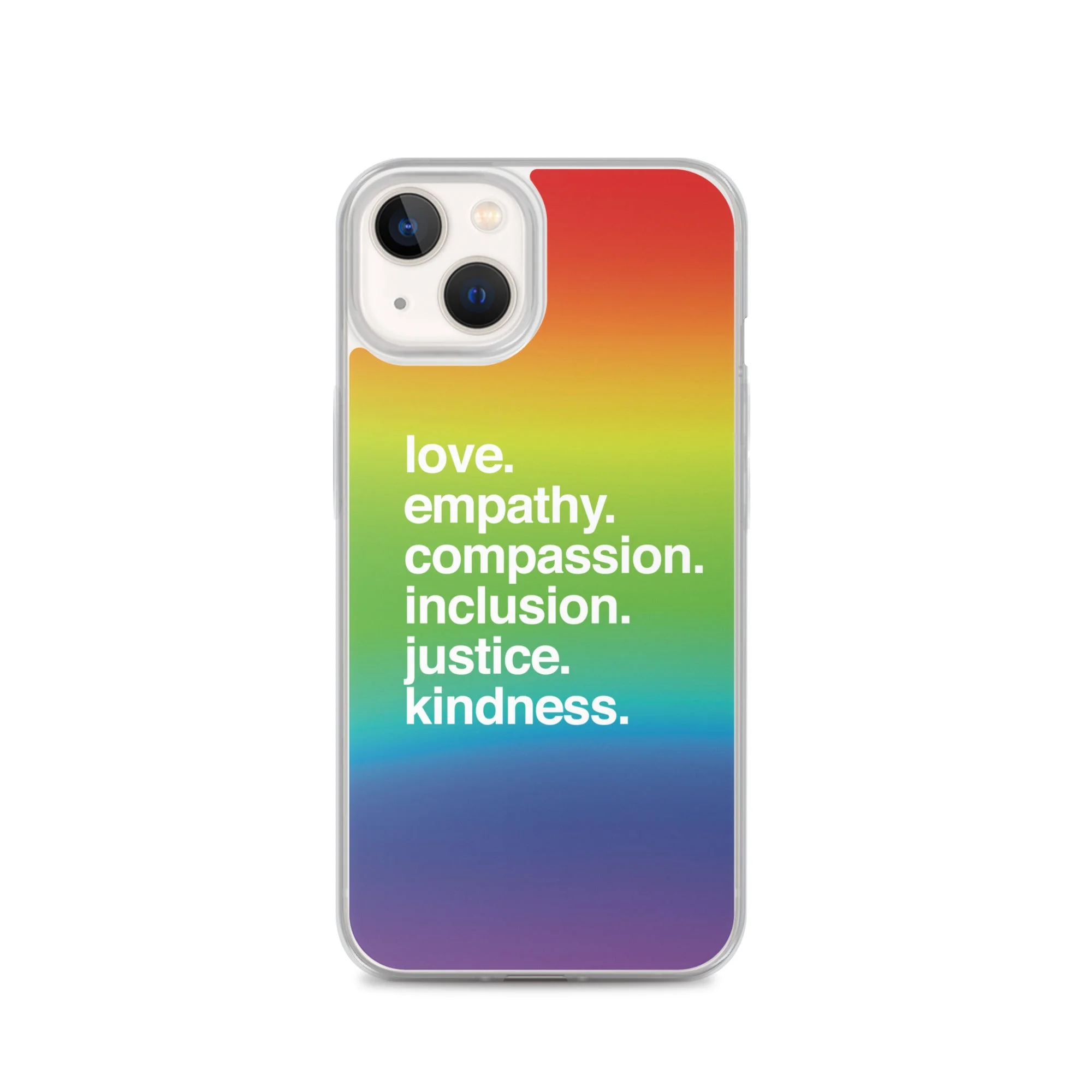 'Kindness Is' Pride iPhone Case - Image 22