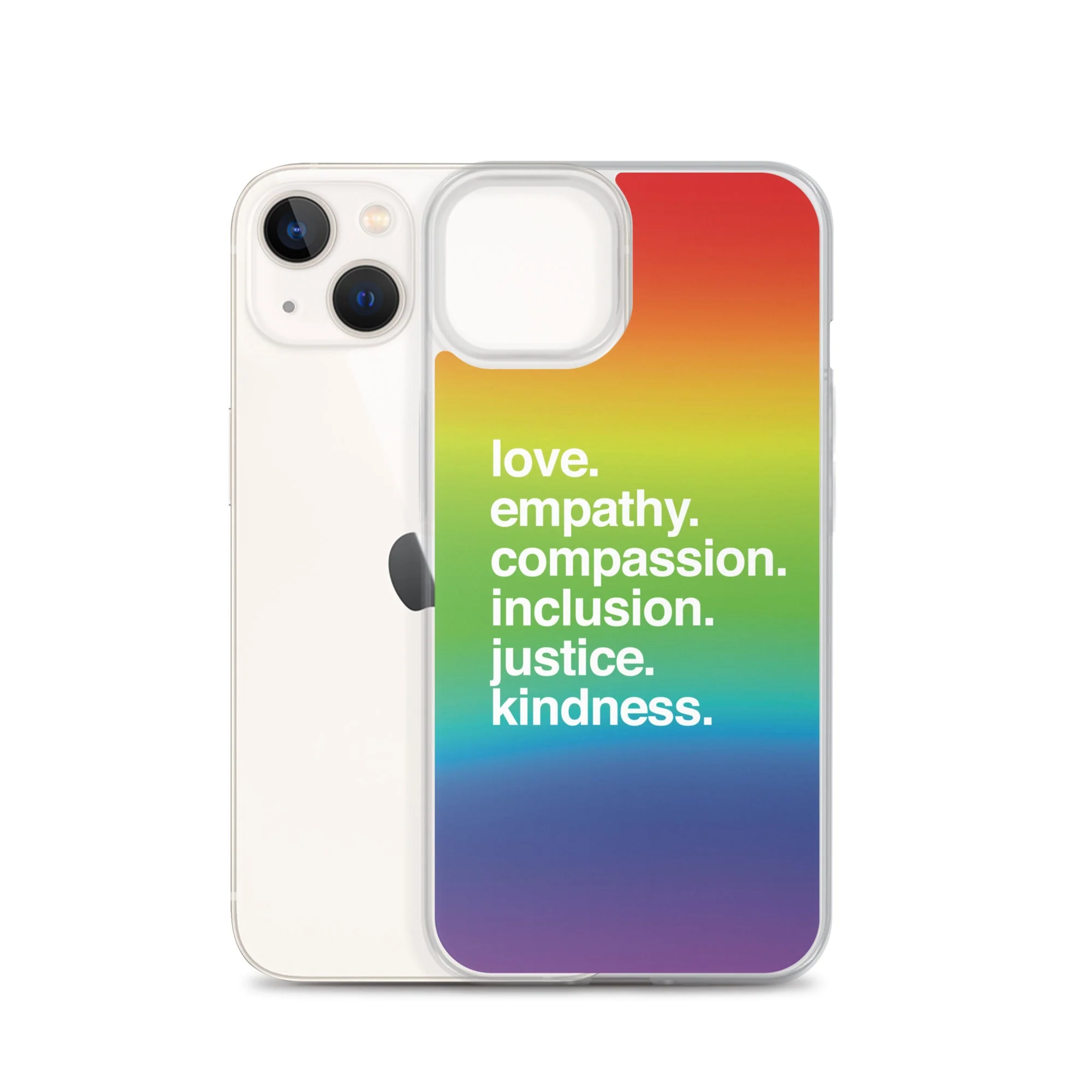 'Kindness Is' Pride iPhone Case - Image 23