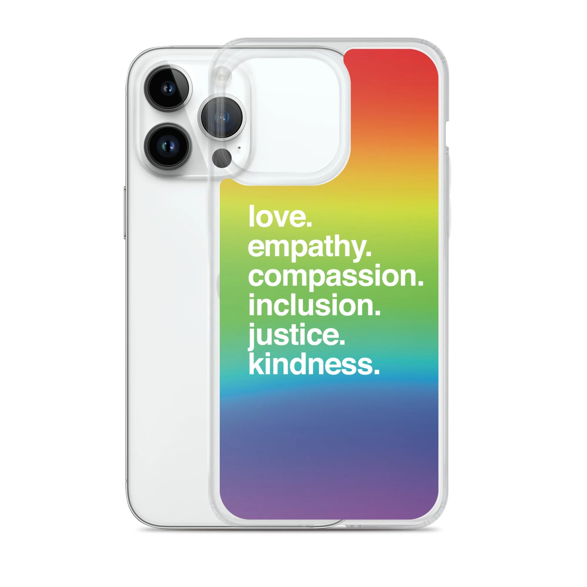 'Kindness Is' Pride iPhone Case - Image 27