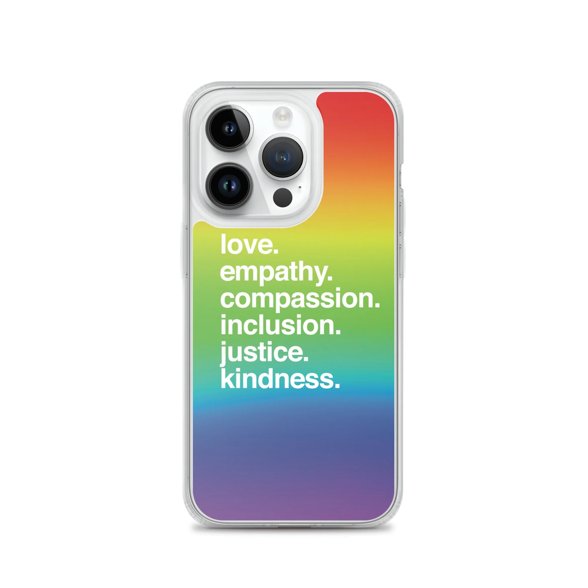 'Kindness Is' Pride iPhone Case - Image 28