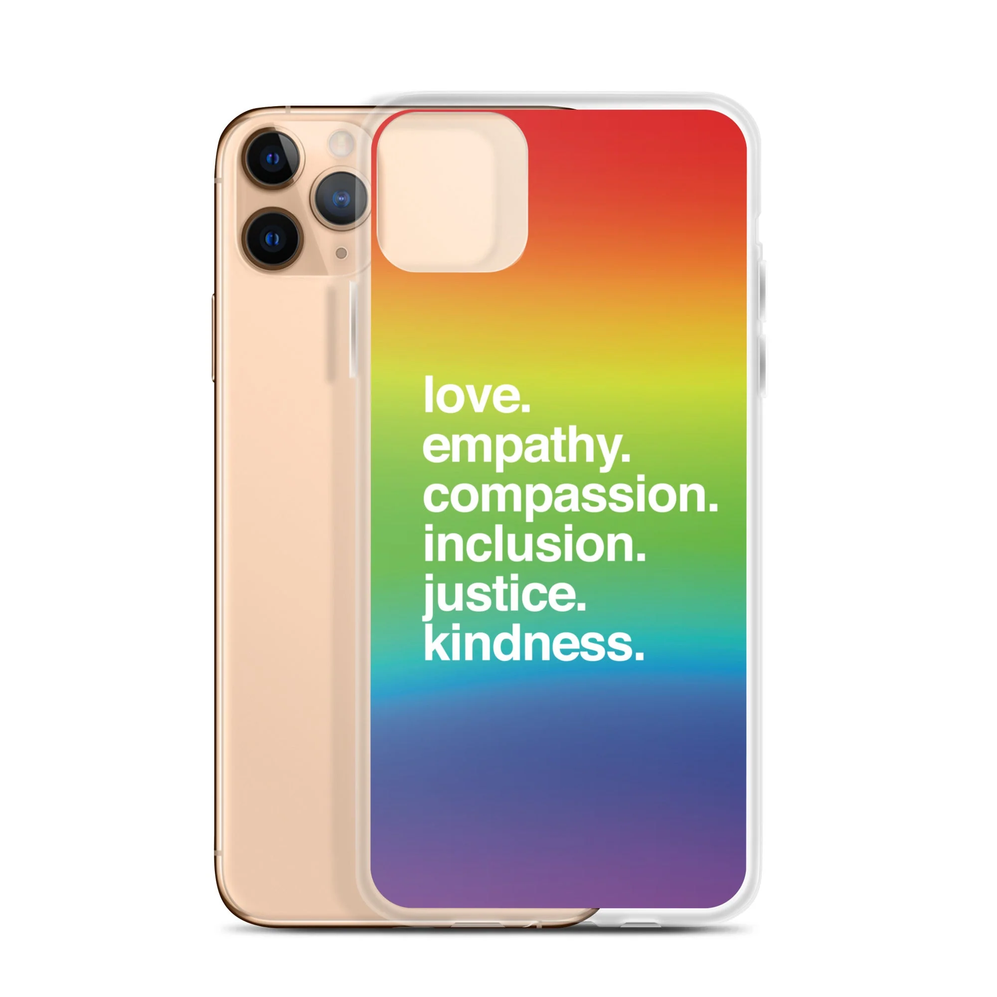 'Kindness Is' Pride iPhone Case - Image 3