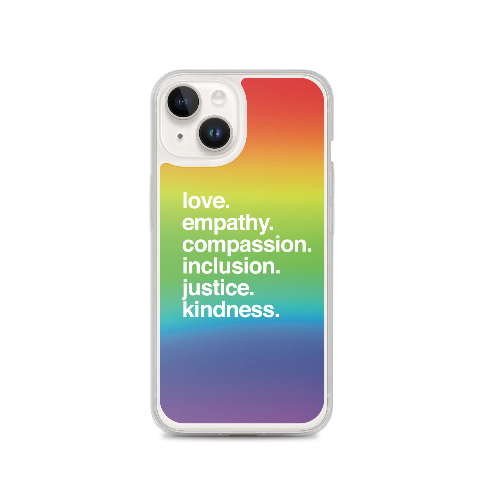 'Kindness Is' Pride iPhone Case - Image 30