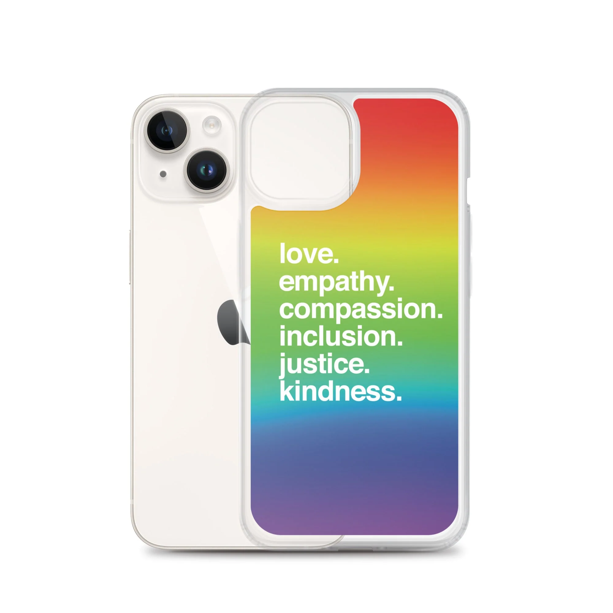 'Kindness Is' Pride iPhone Case - Image 31