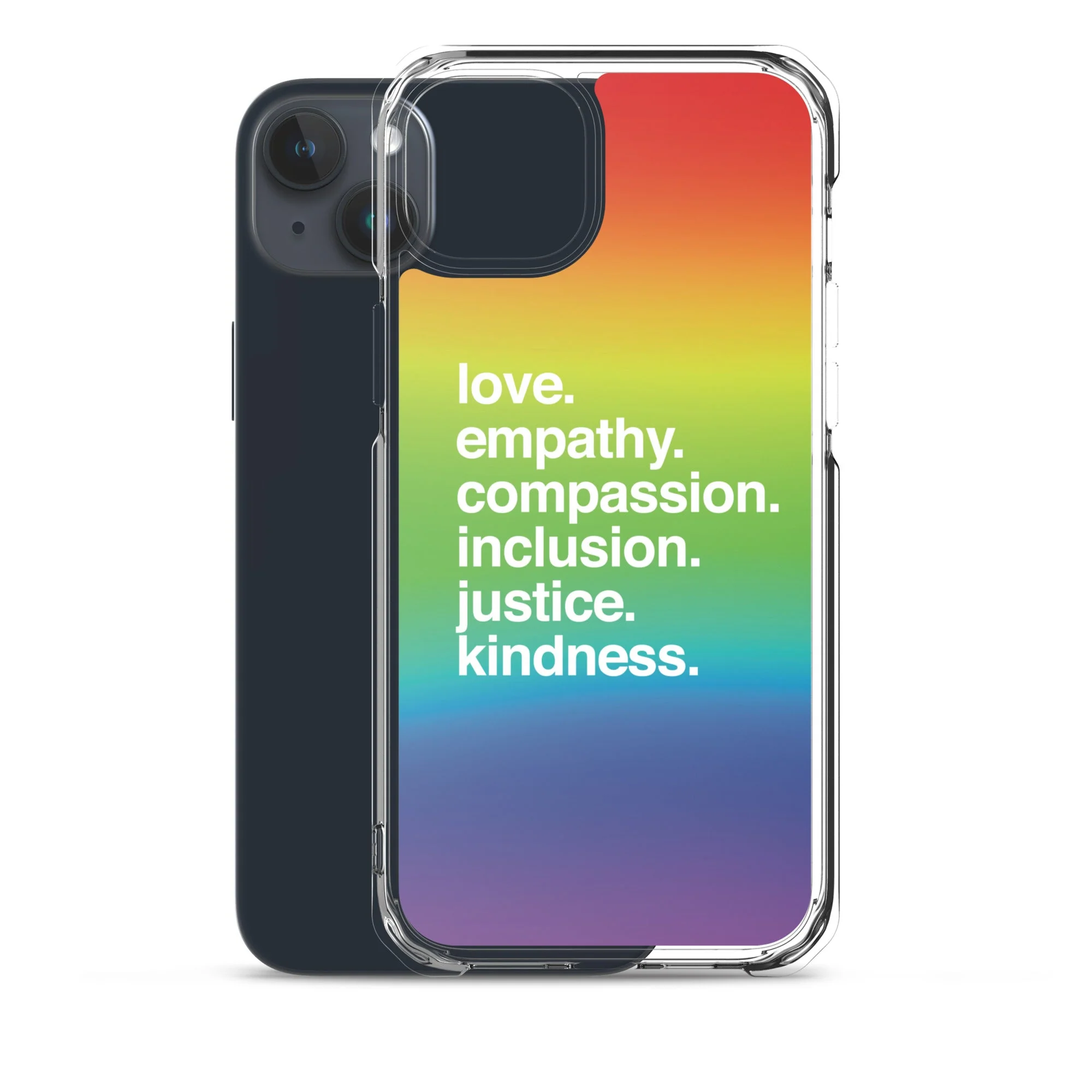 'Kindness Is' Pride iPhone Case - Image 33