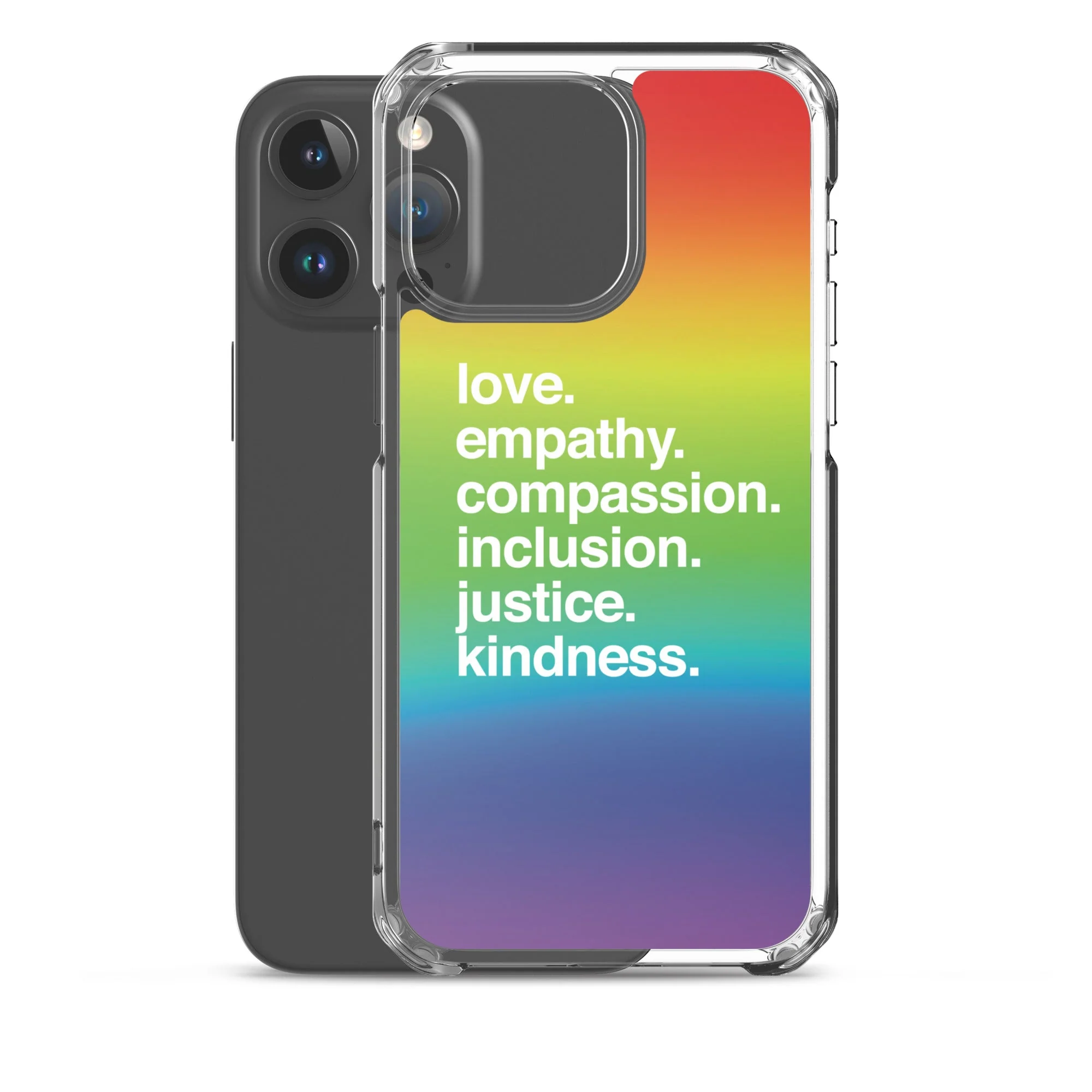 'Kindness Is' Pride iPhone Case - Image 35
