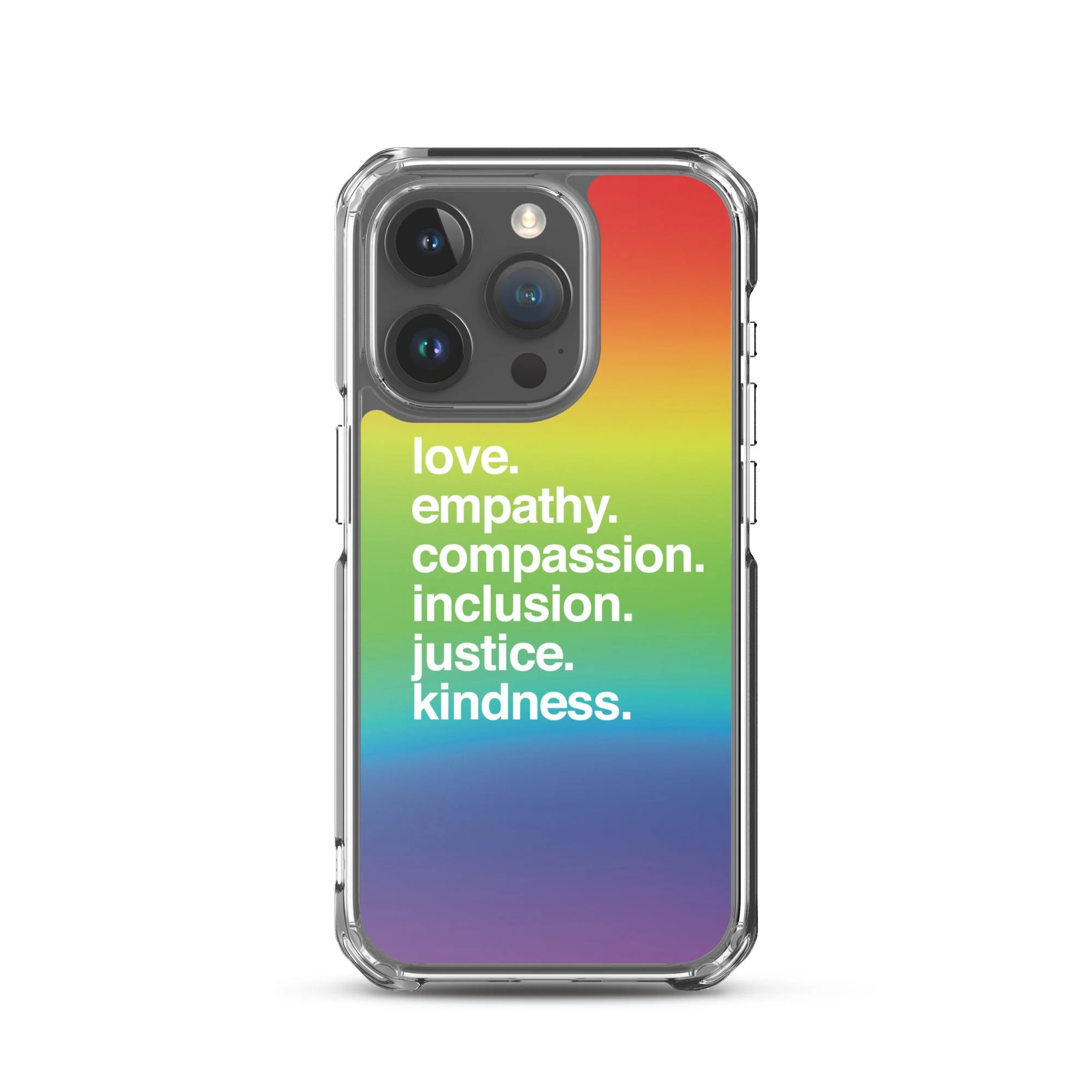 'Kindness Is' Pride iPhone Case - Image 36