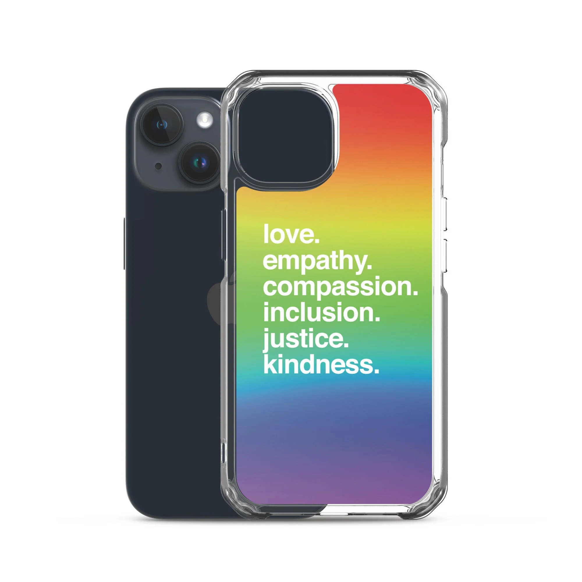 'Kindness Is' Pride iPhone Case - Image 39
