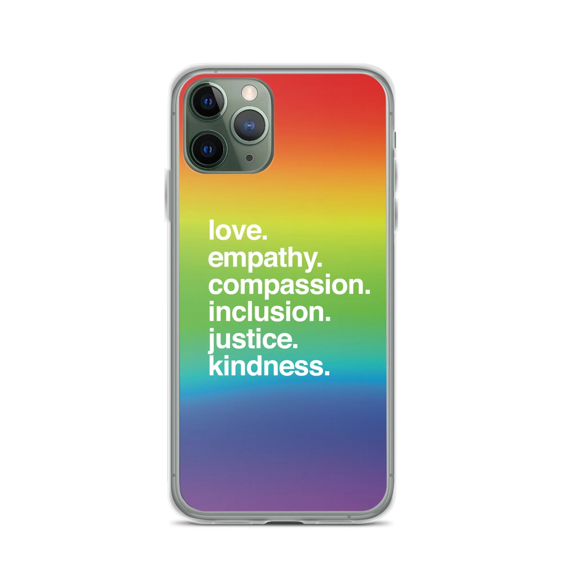 'Kindness Is' Pride iPhone Case - Image 4