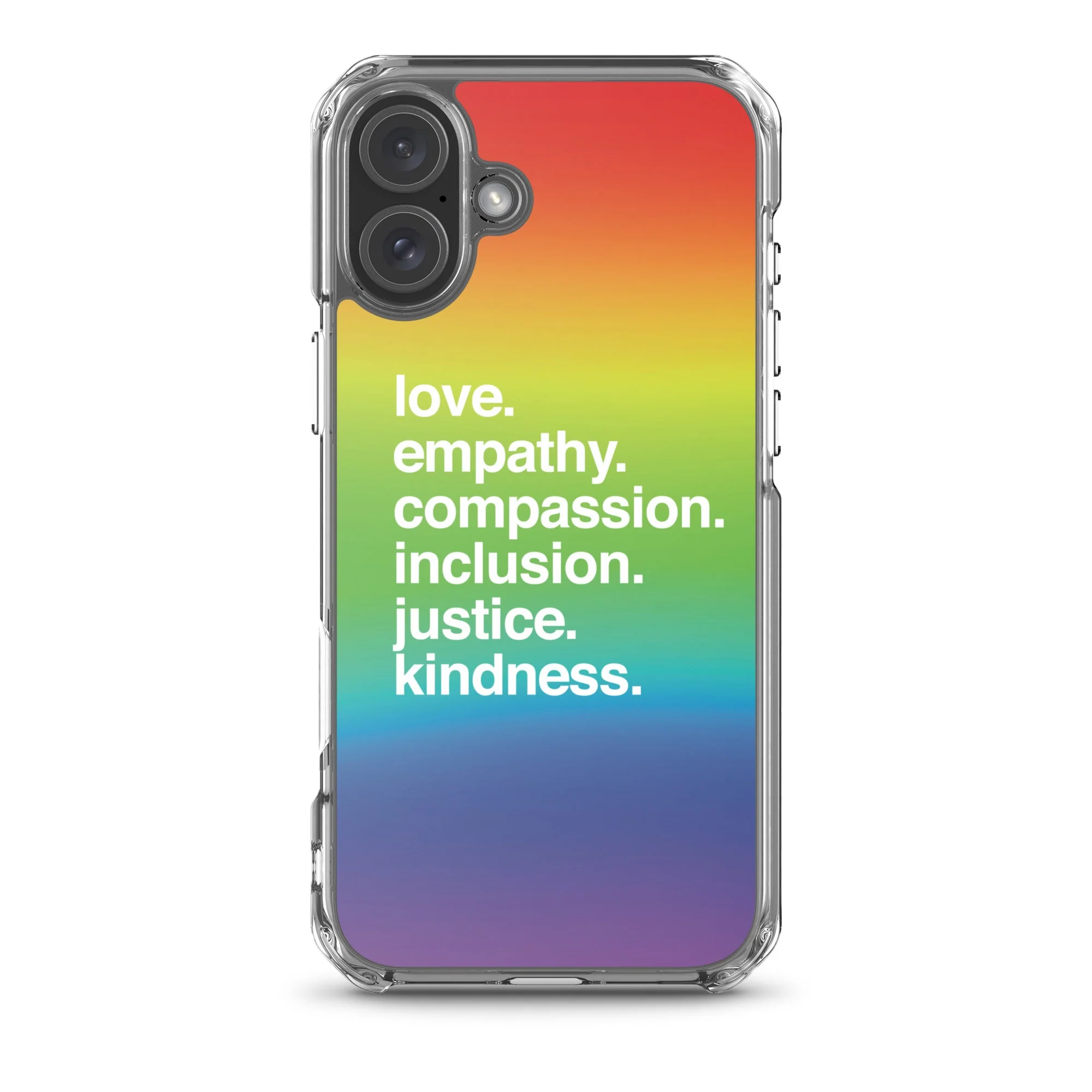 'Kindness Is' Pride iPhone Case - Image 40