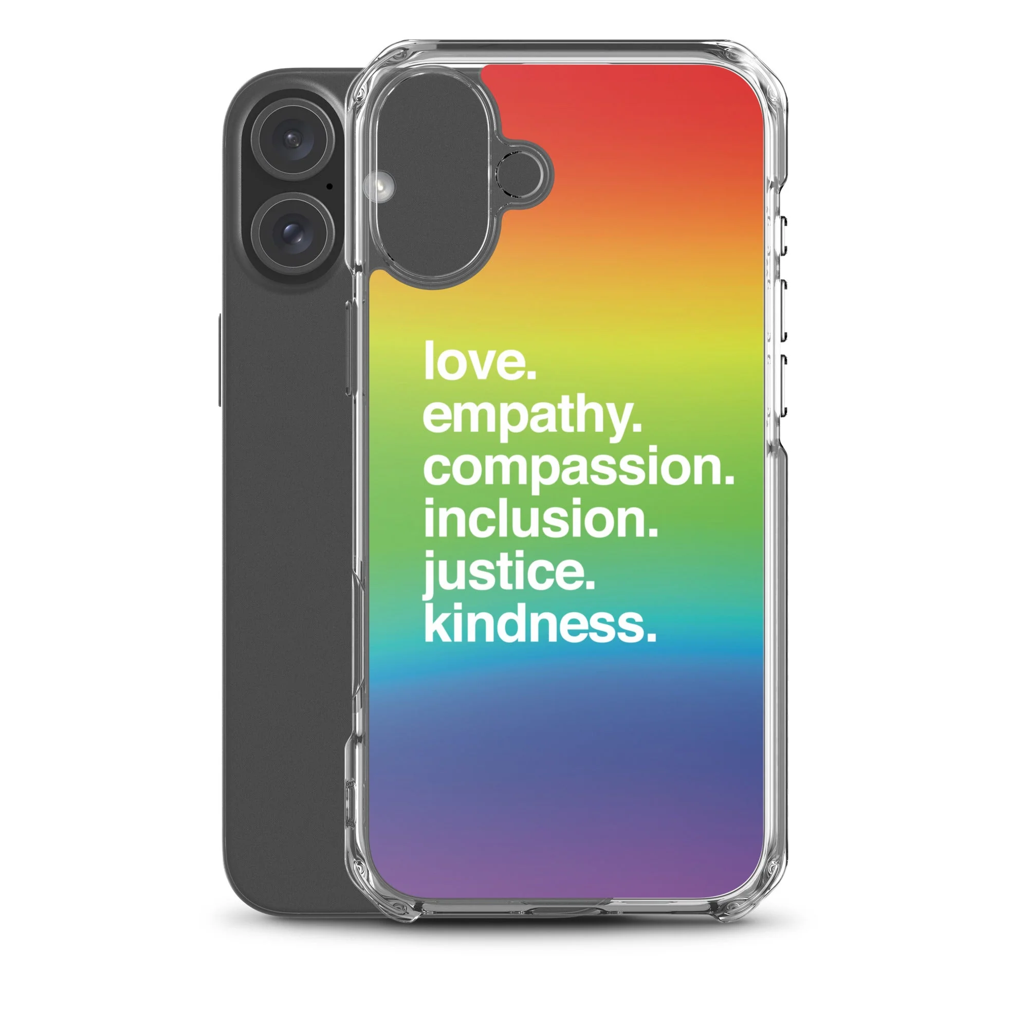 'Kindness Is' Pride iPhone Case - Image 41