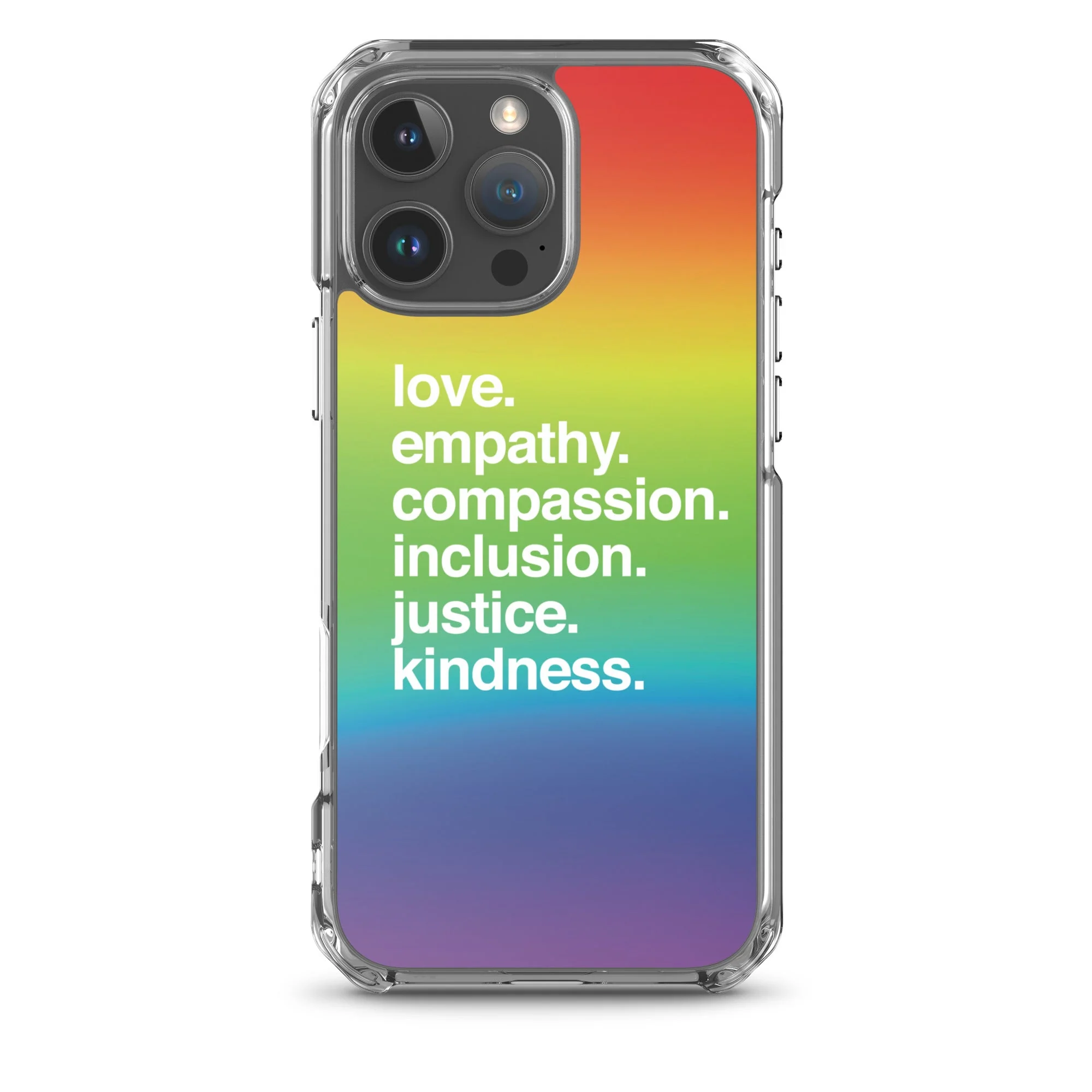 'Kindness Is' Pride iPhone Case - Image 42