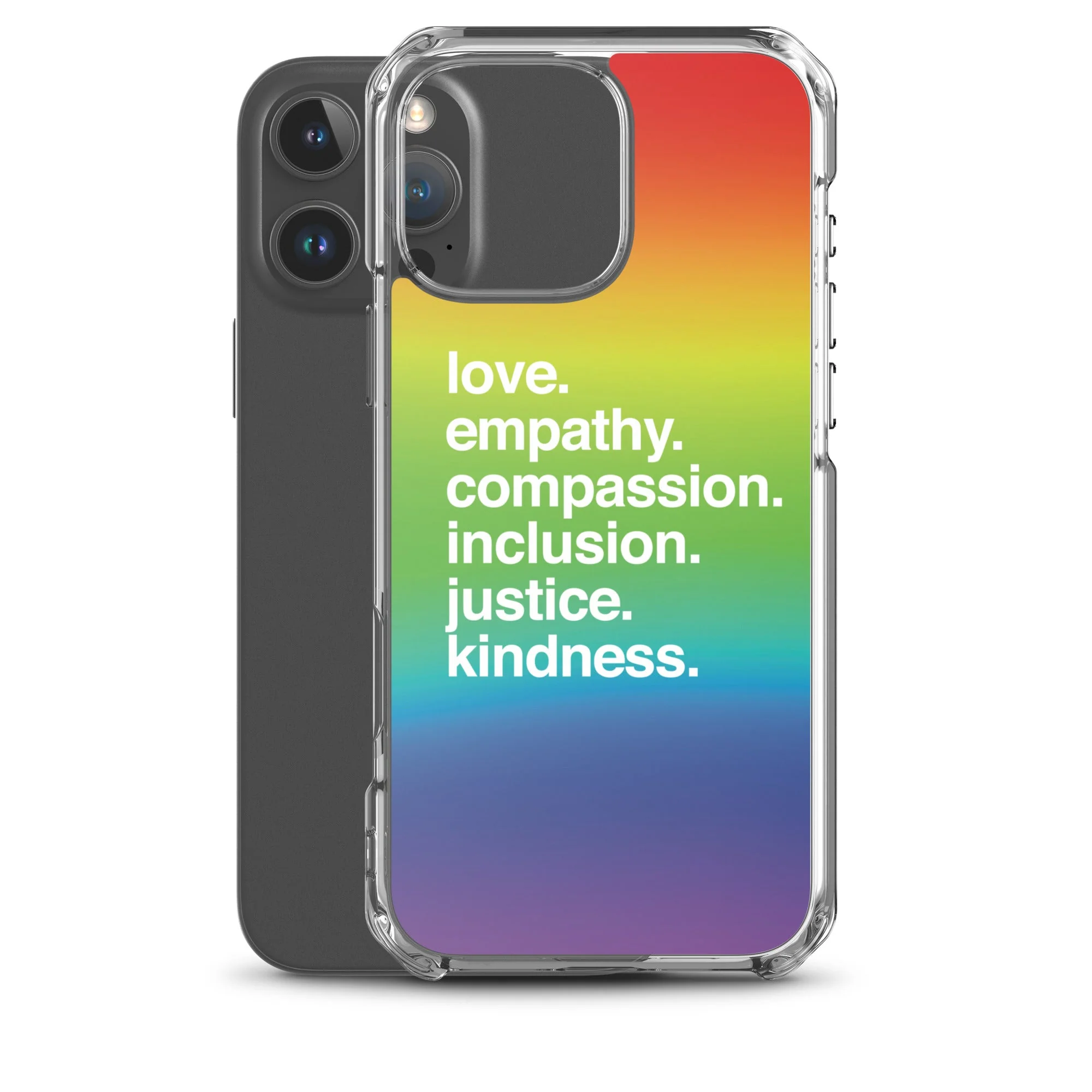 'Kindness Is' Pride iPhone Case - Image 43