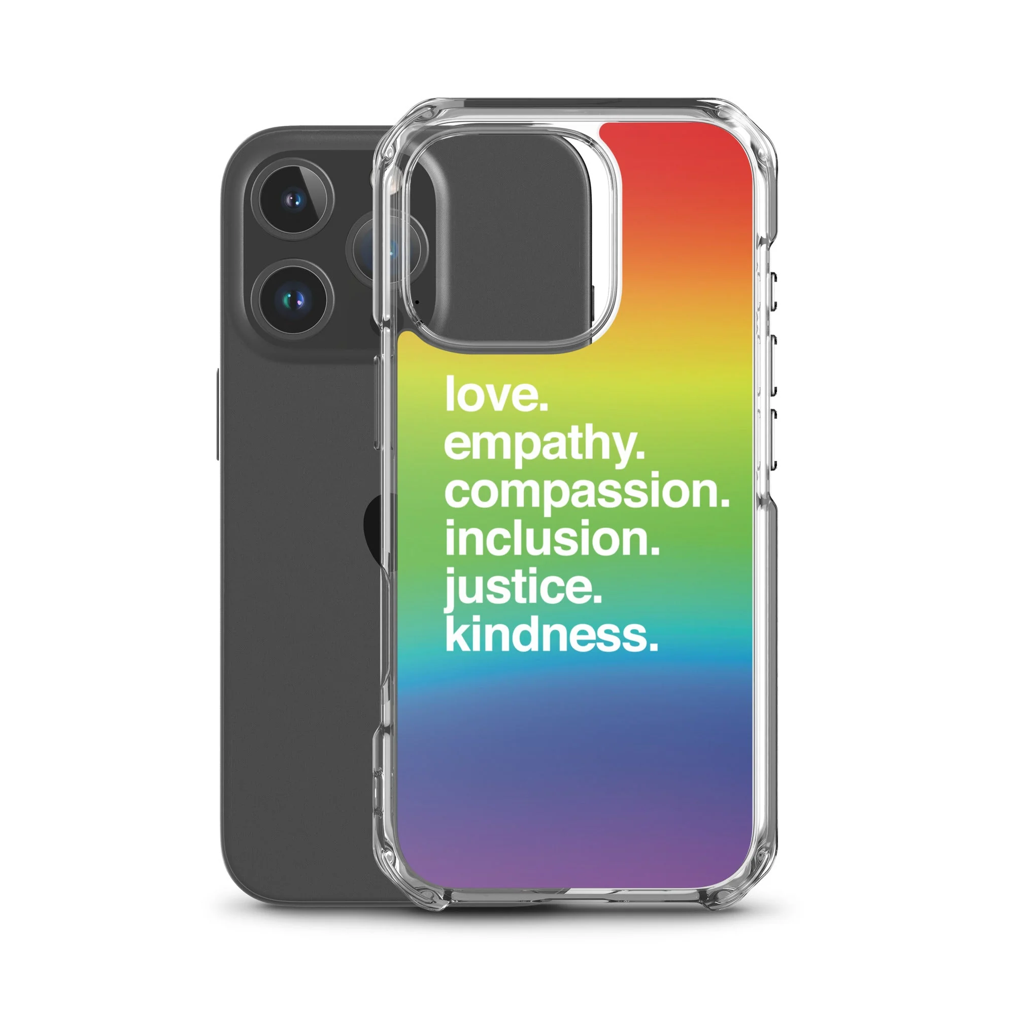 'Kindness Is' Pride iPhone Case - Image 45