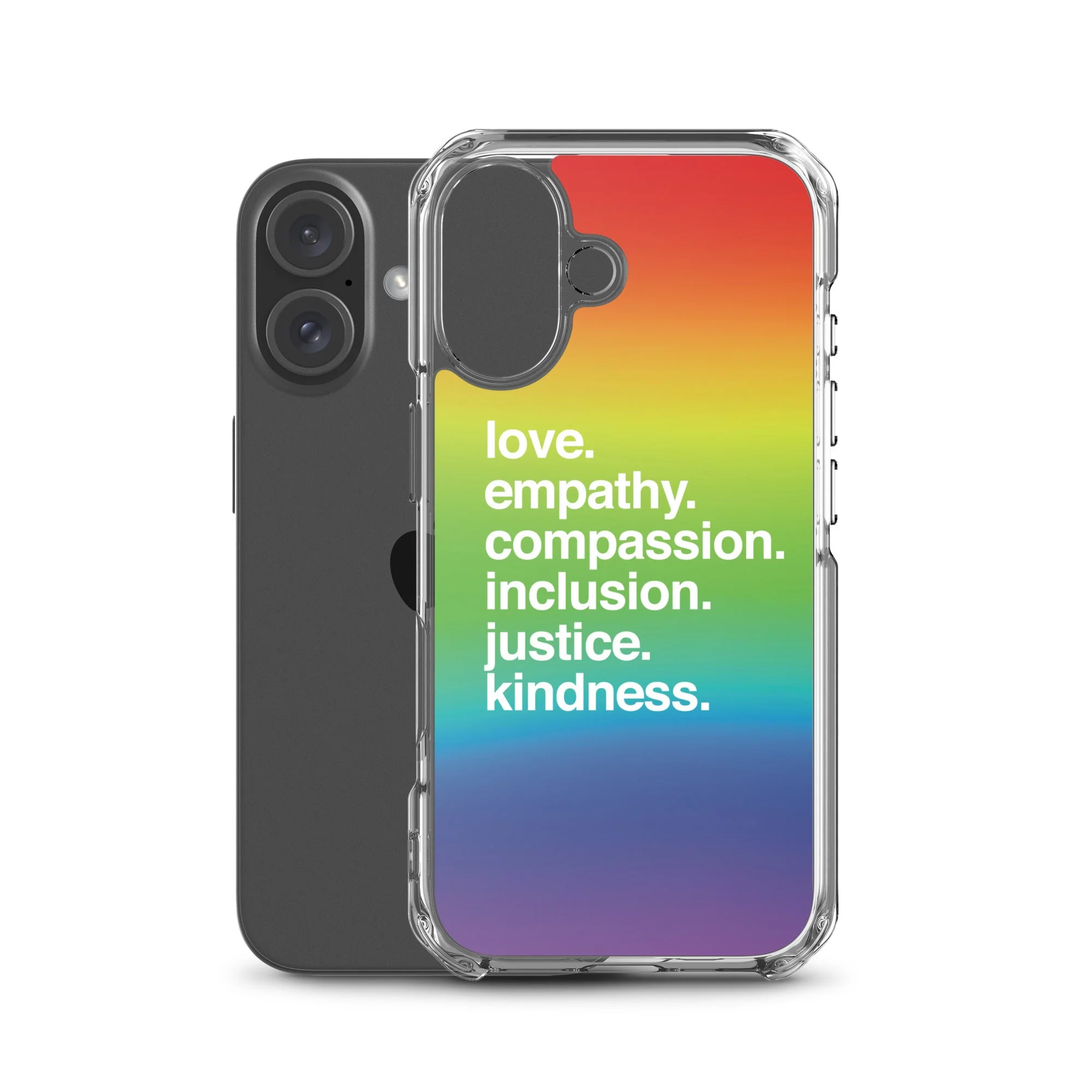 'Kindness Is' Pride iPhone Case - Image 47