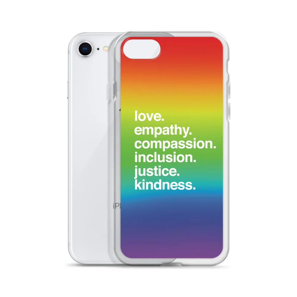 'Kindness Is' Pride iPhone Case - Image 48