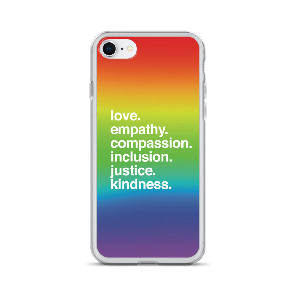 'Kindness Is' Pride iPhone Case - Image 49