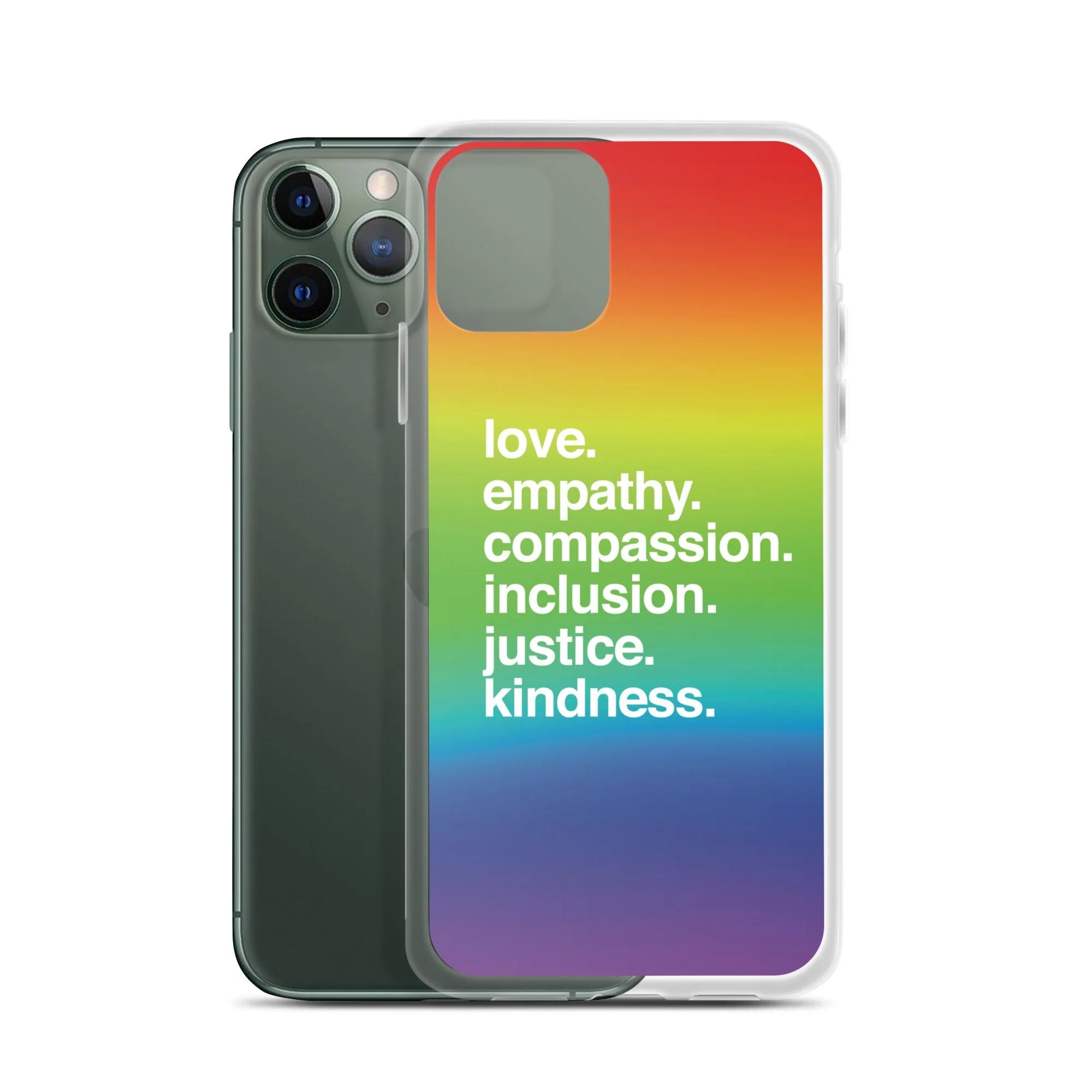 'Kindness Is' Pride iPhone Case - Image 5