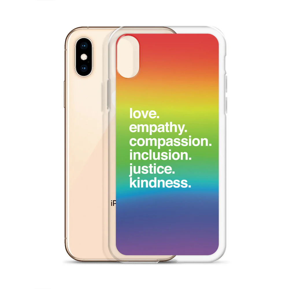 'Kindness Is' Pride iPhone Case - Image 54