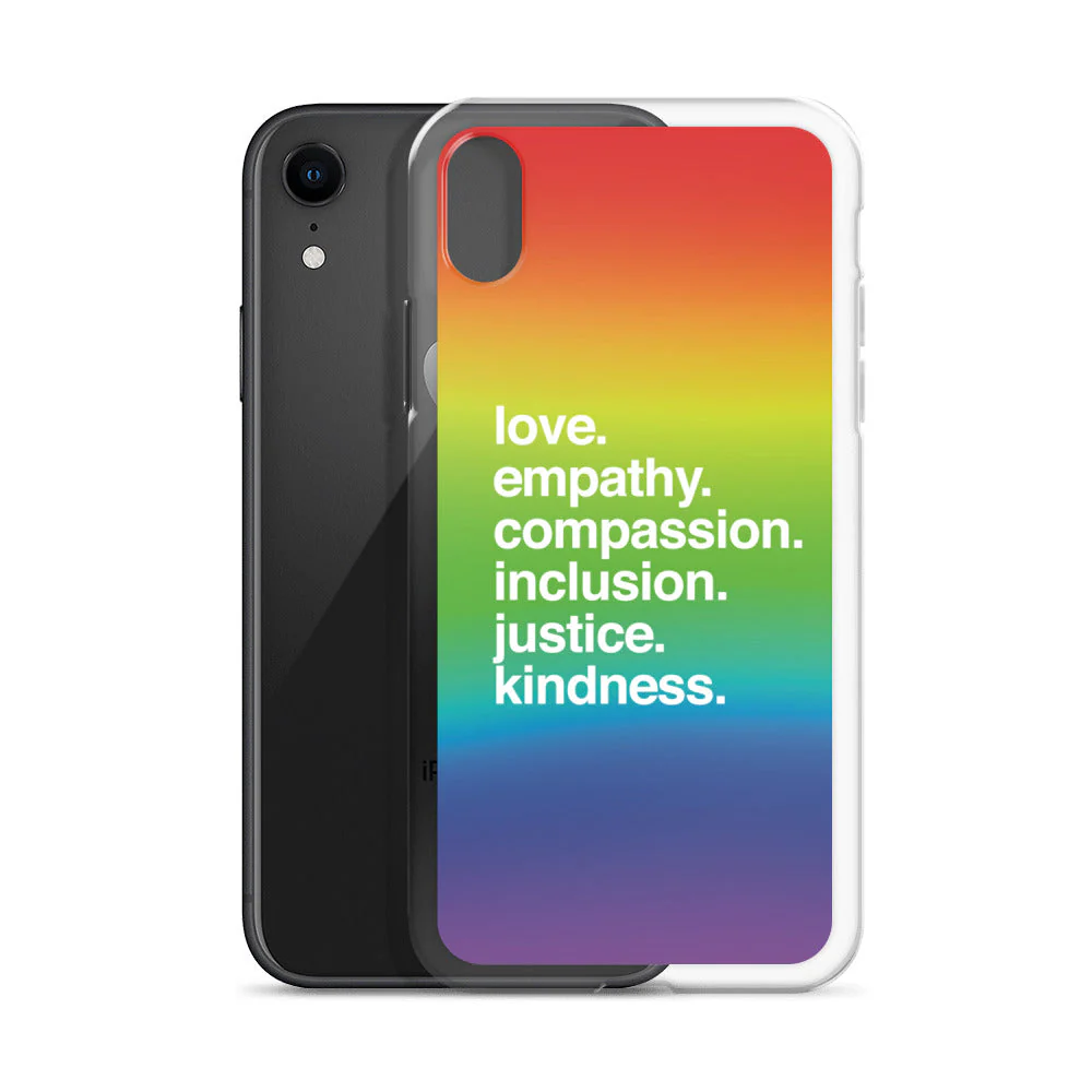 'Kindness Is' Pride iPhone Case - Image 56